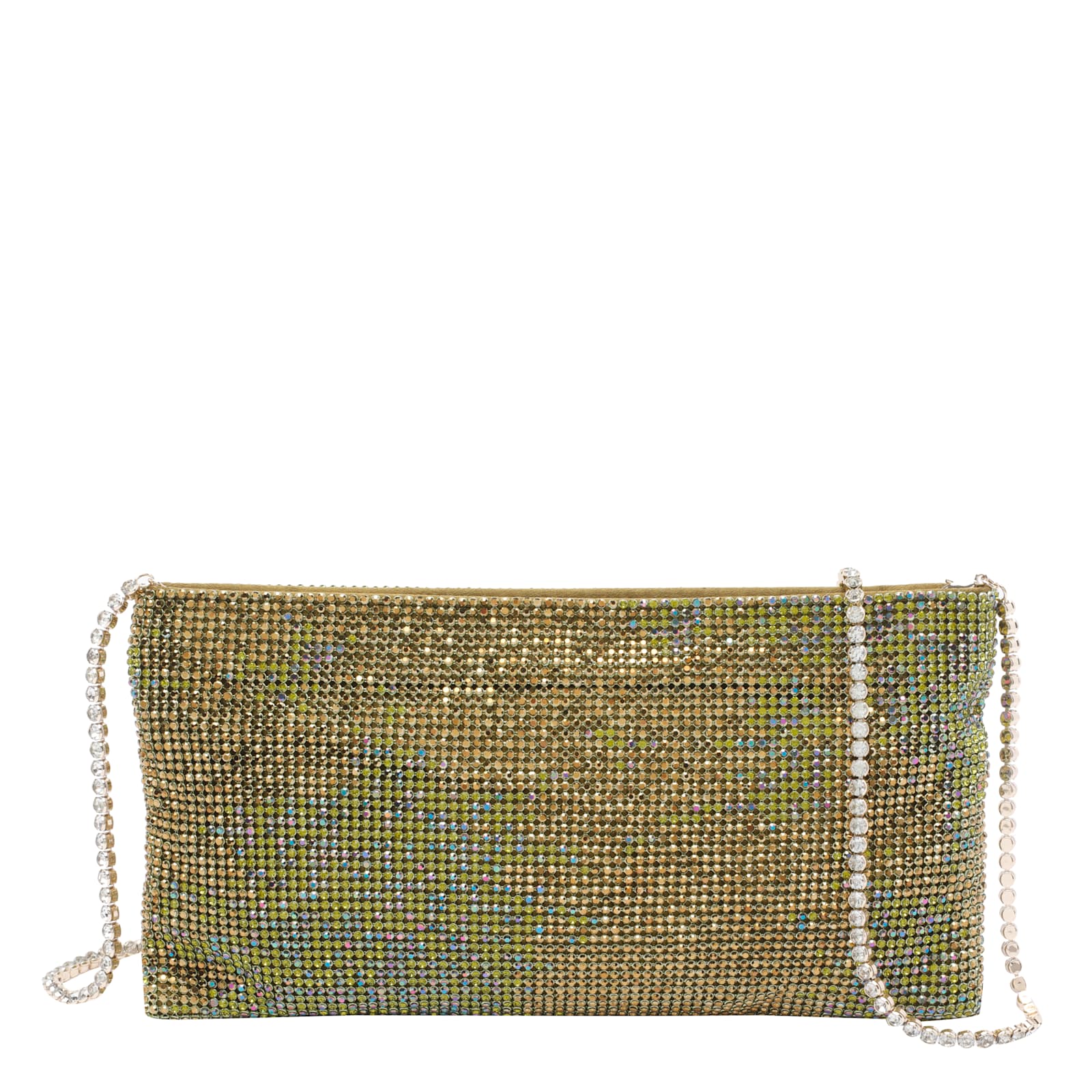 Benedetta Bruzziches Your Best Friend La Petite Pochette Bag In Green