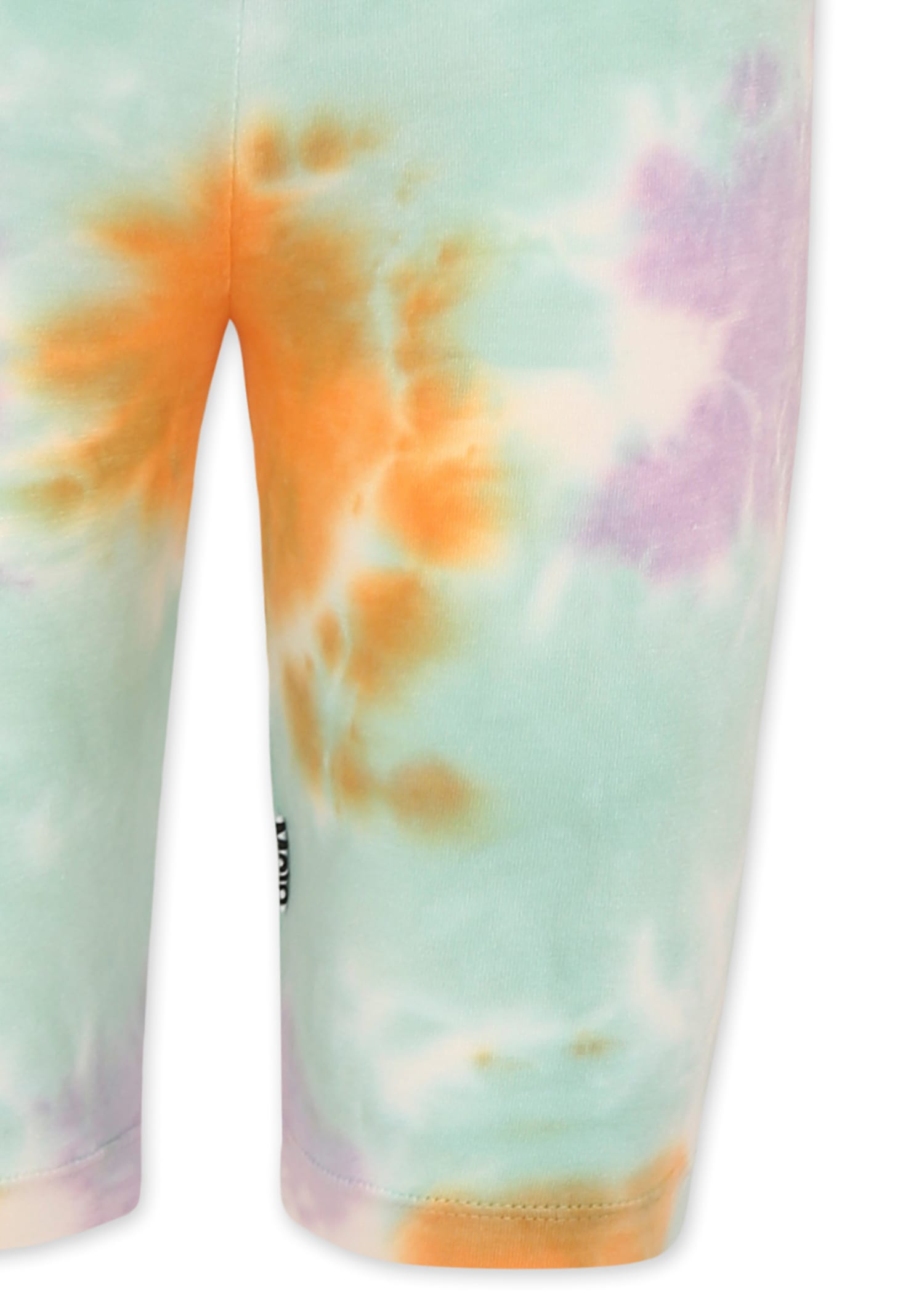 Molo Multicolor Leggings For Girl In Multicolor