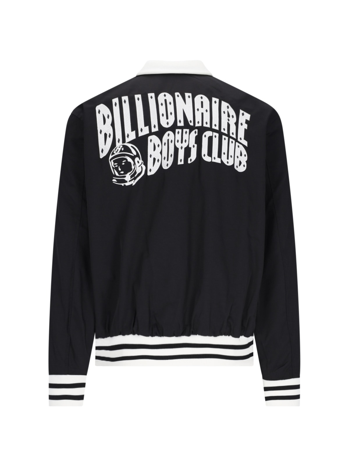 Shop Billionaire Arch Logo Bomber Jacket In Black