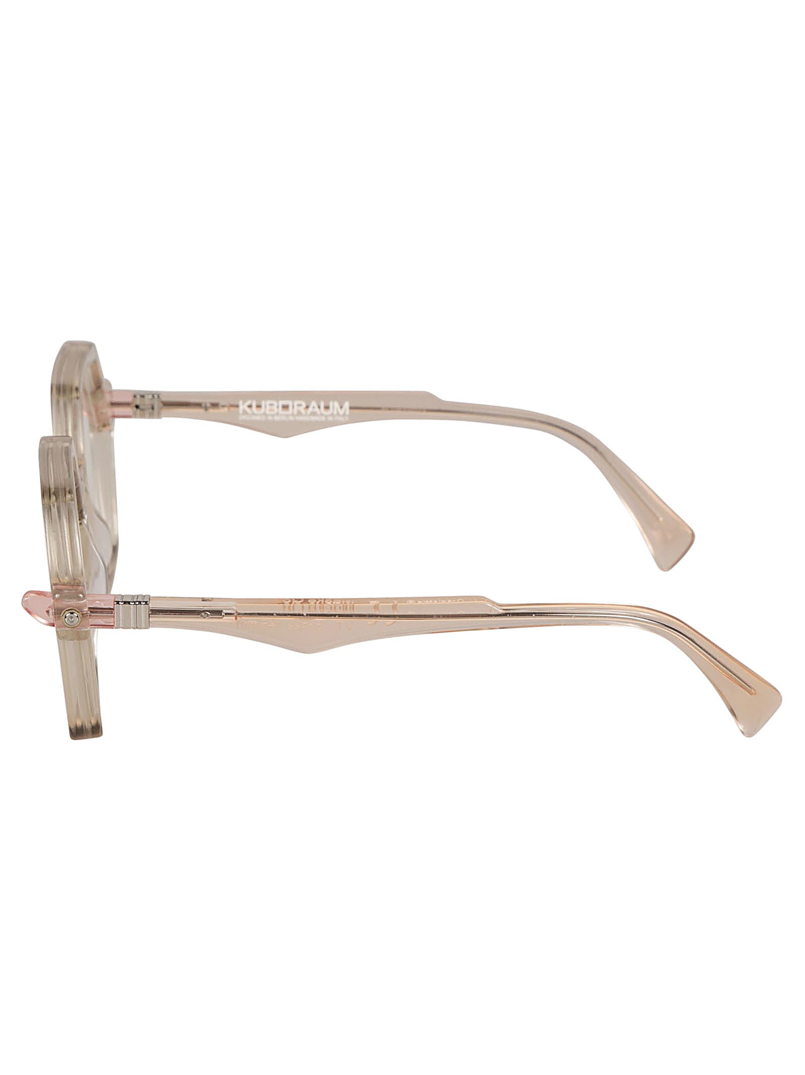 Shop Kuboraum Q8 Glasses Glasses In Crystal