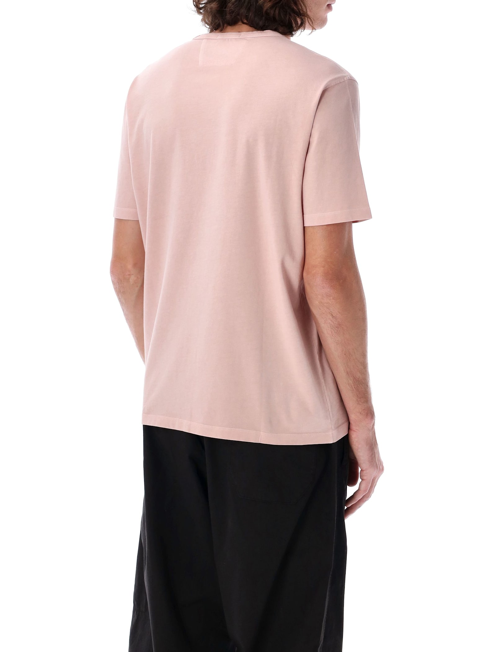 C.p. Company C.p.company Logo Print T-shirt In Misty Rose