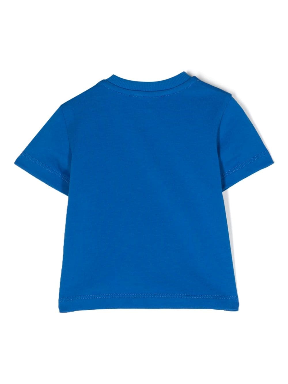 Shop Moschino T-shirt Con Logo In Navy