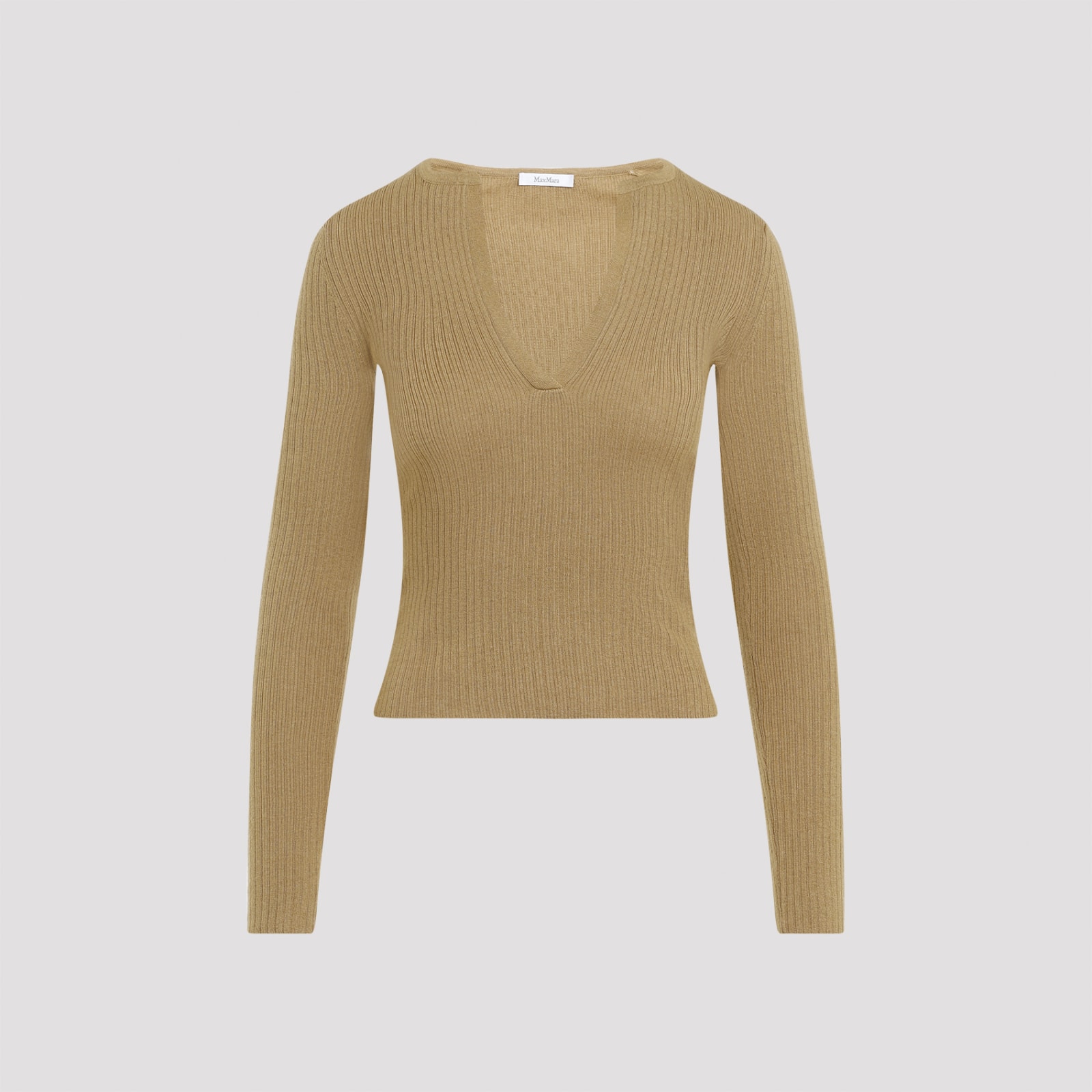 Shop Max Mara Urlo Pullover In Cammello