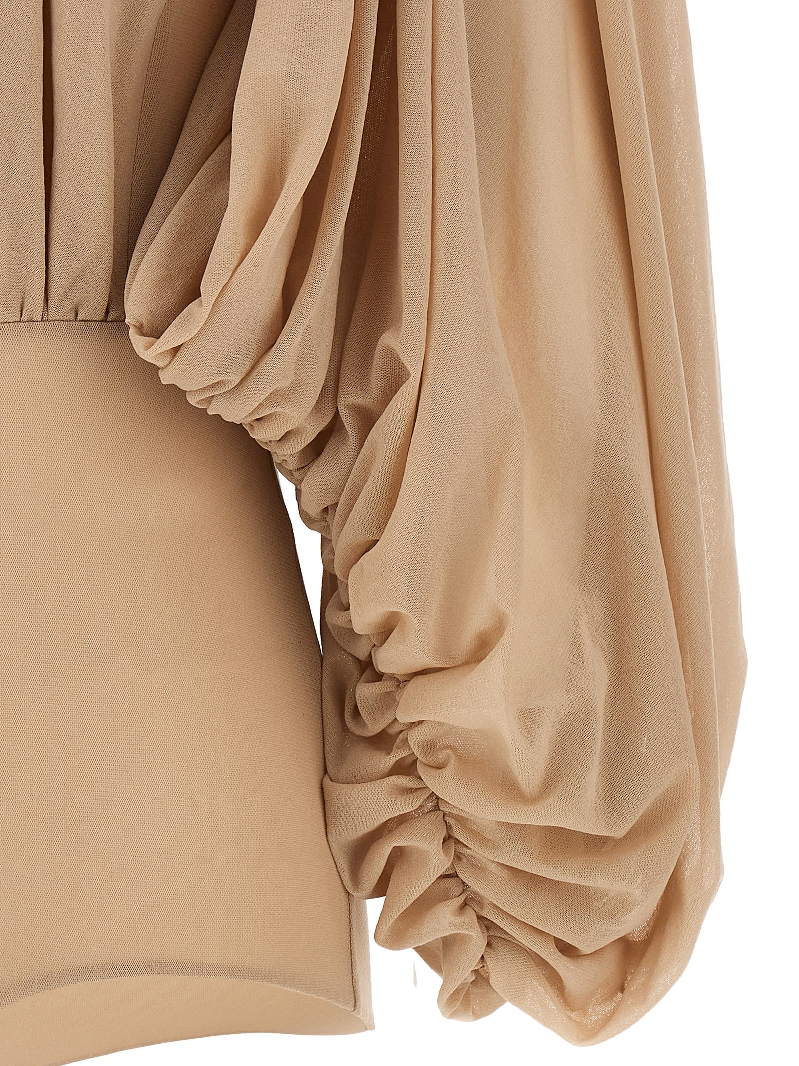 Philosophy Di Lorenzo Serafini Tulle Body In Beige