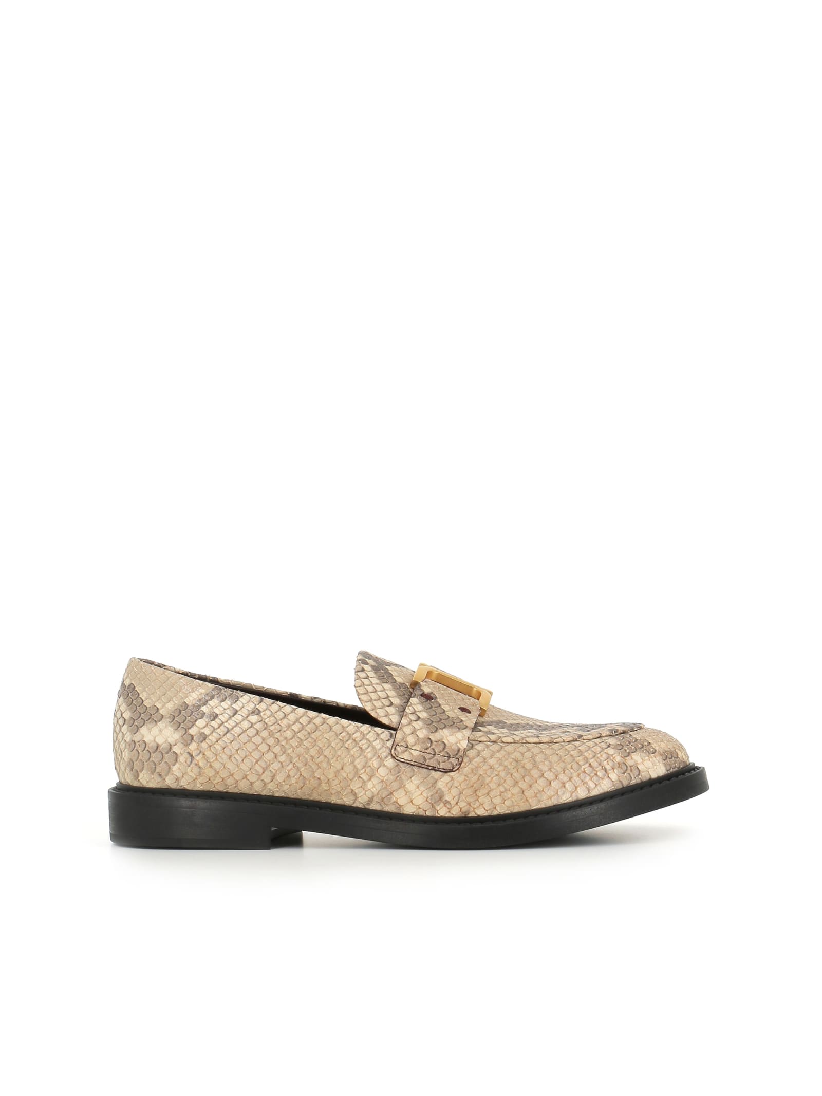 Shop Chloé Loafer Marcie In Python