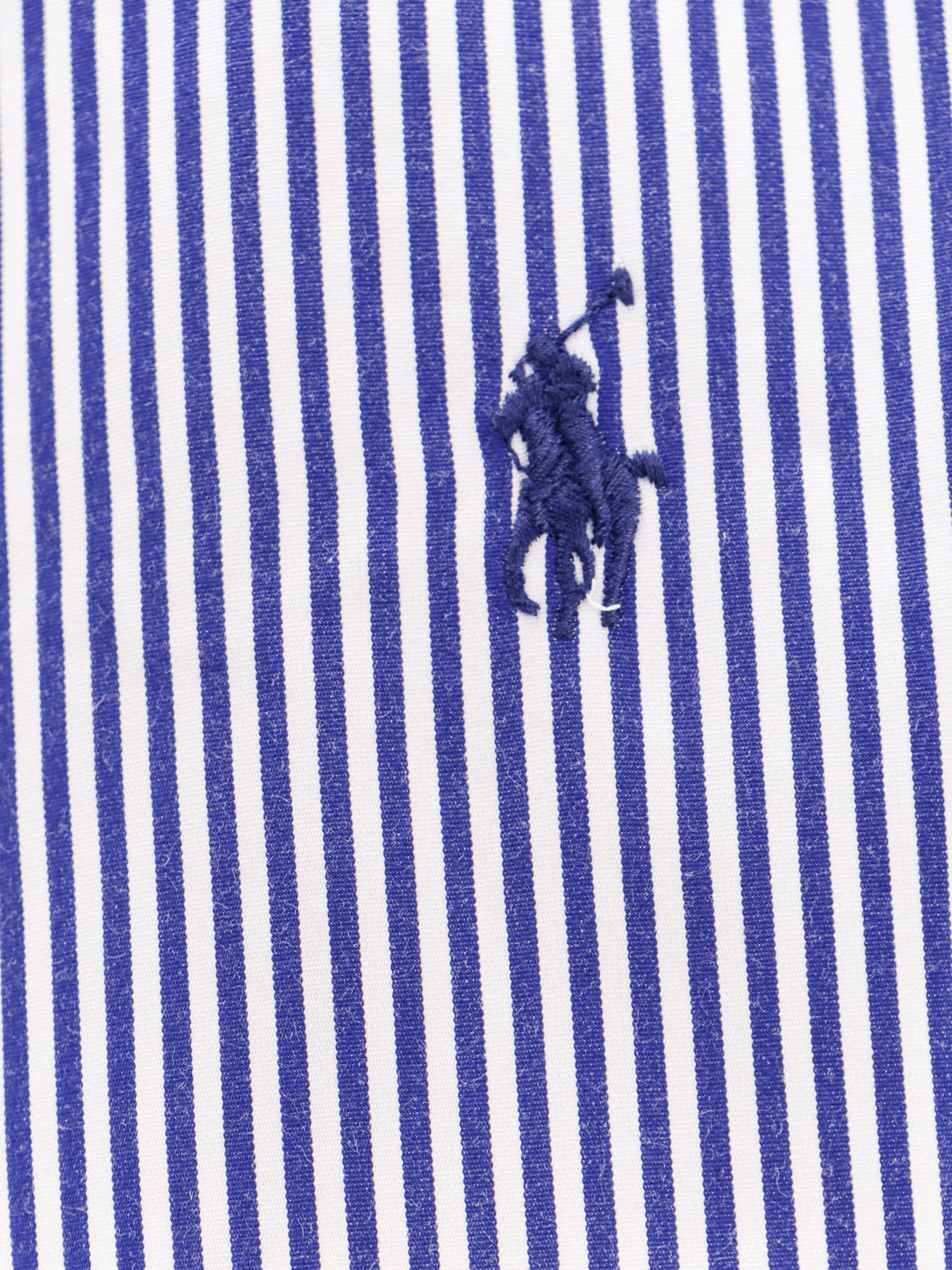 Polo Ralph Lauren Cotton Stripe Shirt In White