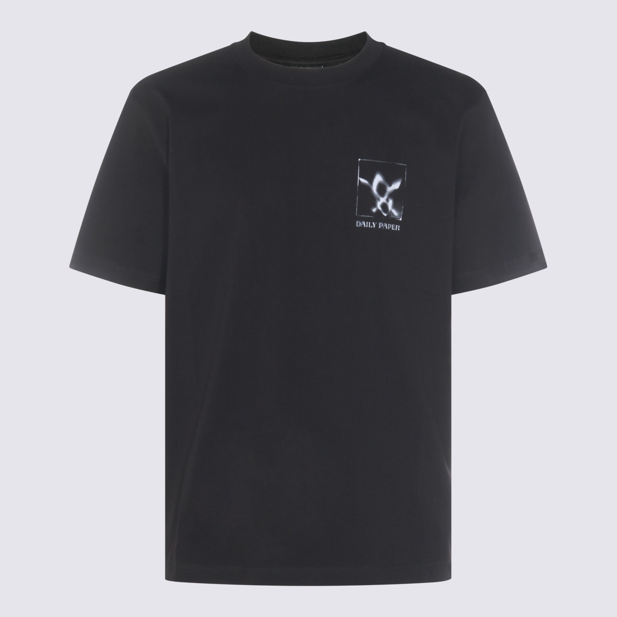 Daily Paper Black Cotton T-shirt