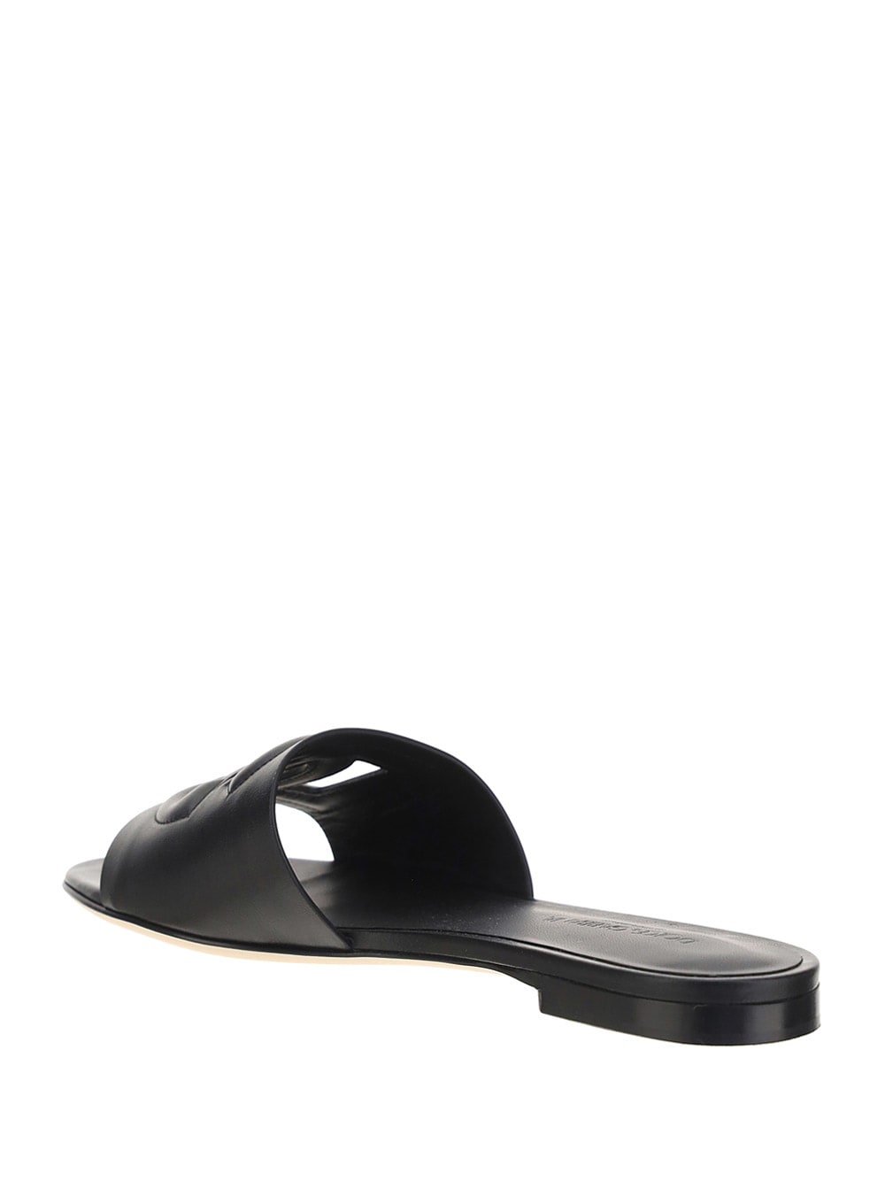 Shop Dolce & Gabbana D&amp;g Sandals In Black