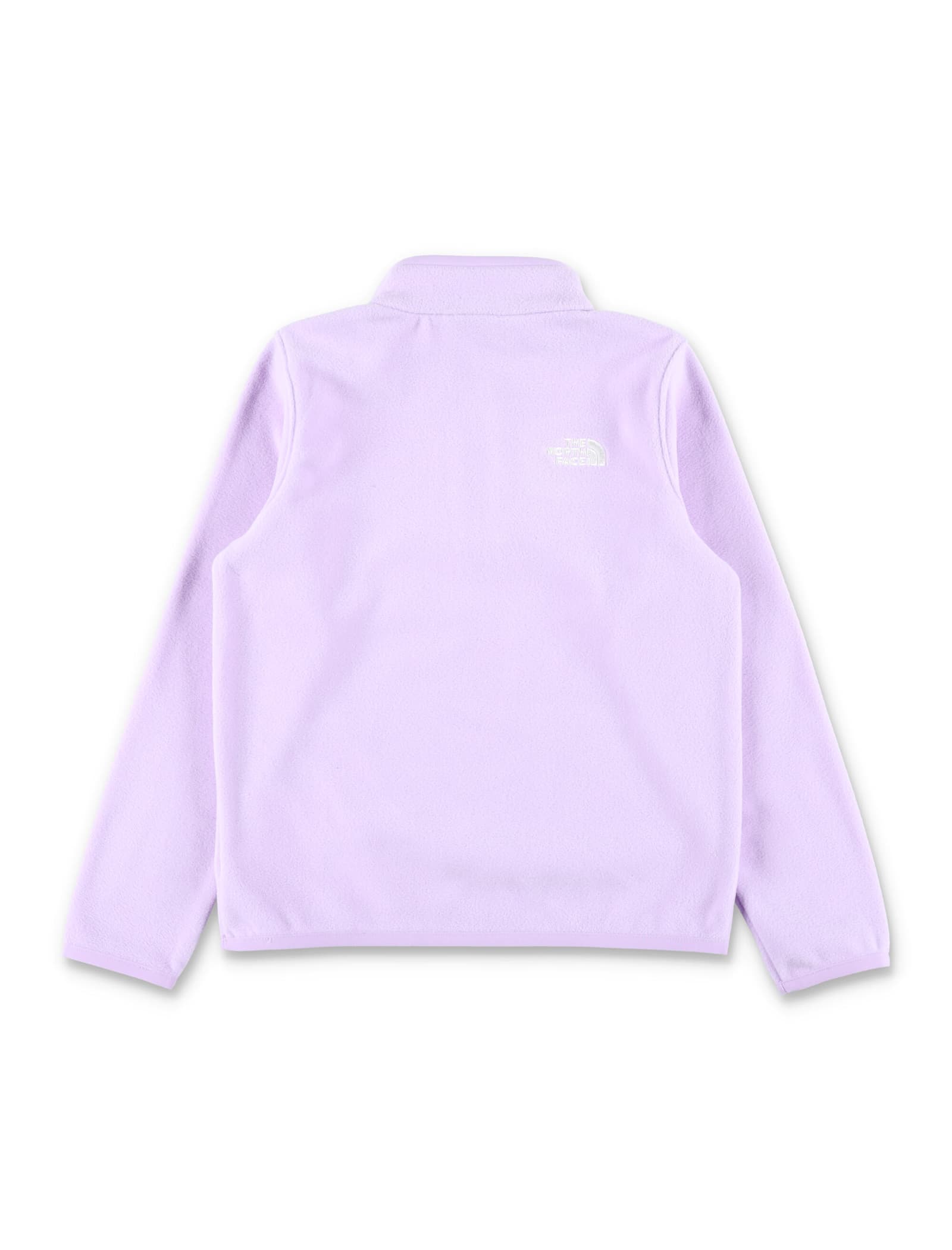 The North Face Kid Glacier 1/4 Zip Fleece In Purple