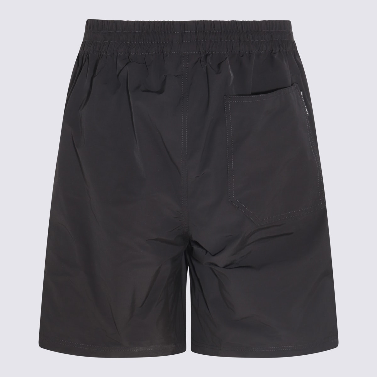 Shop 44 Label Group Black Cotton Blend Track Shorts