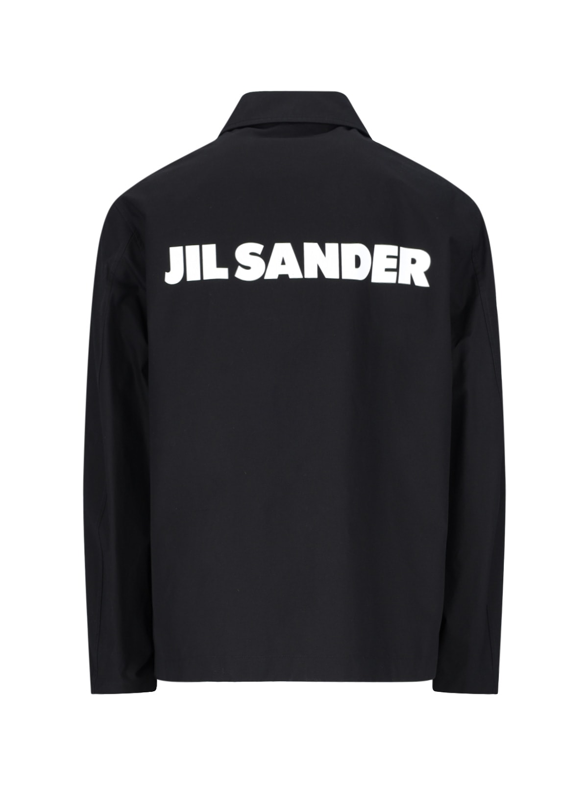 Shop Jil Sander Logo Jacket In Nero