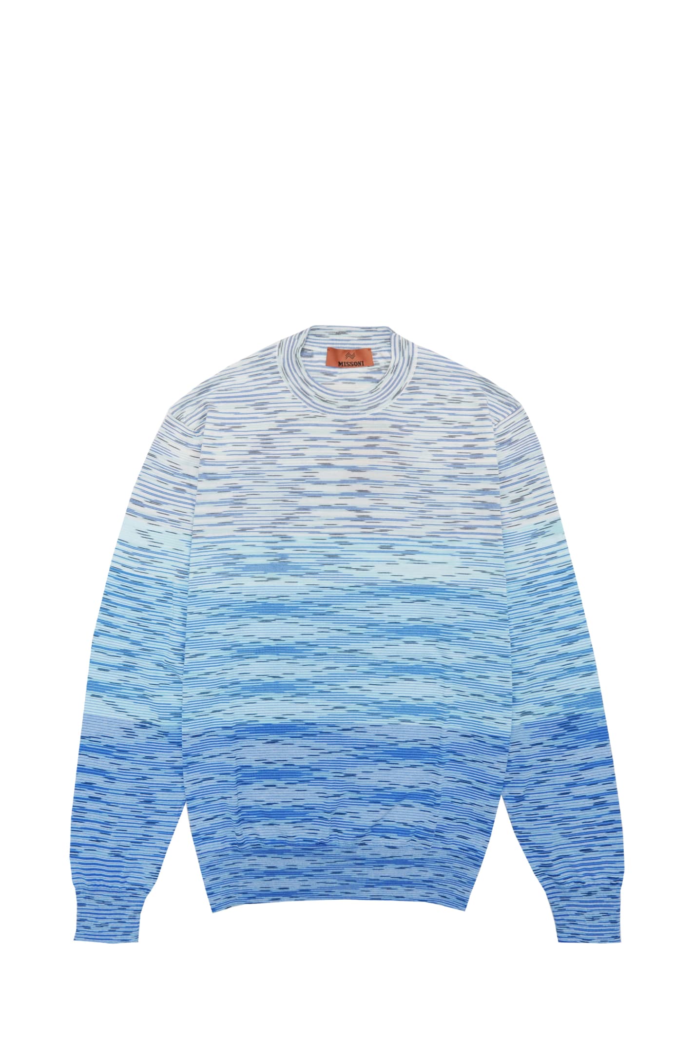 Shop Missoni Sweater In Blue