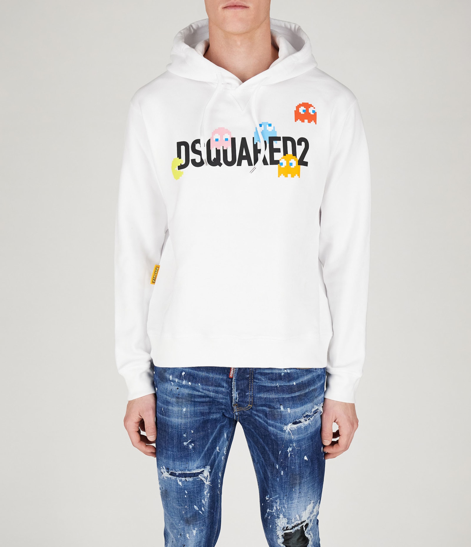 Shop Dsquared2 Sweatshirt In White