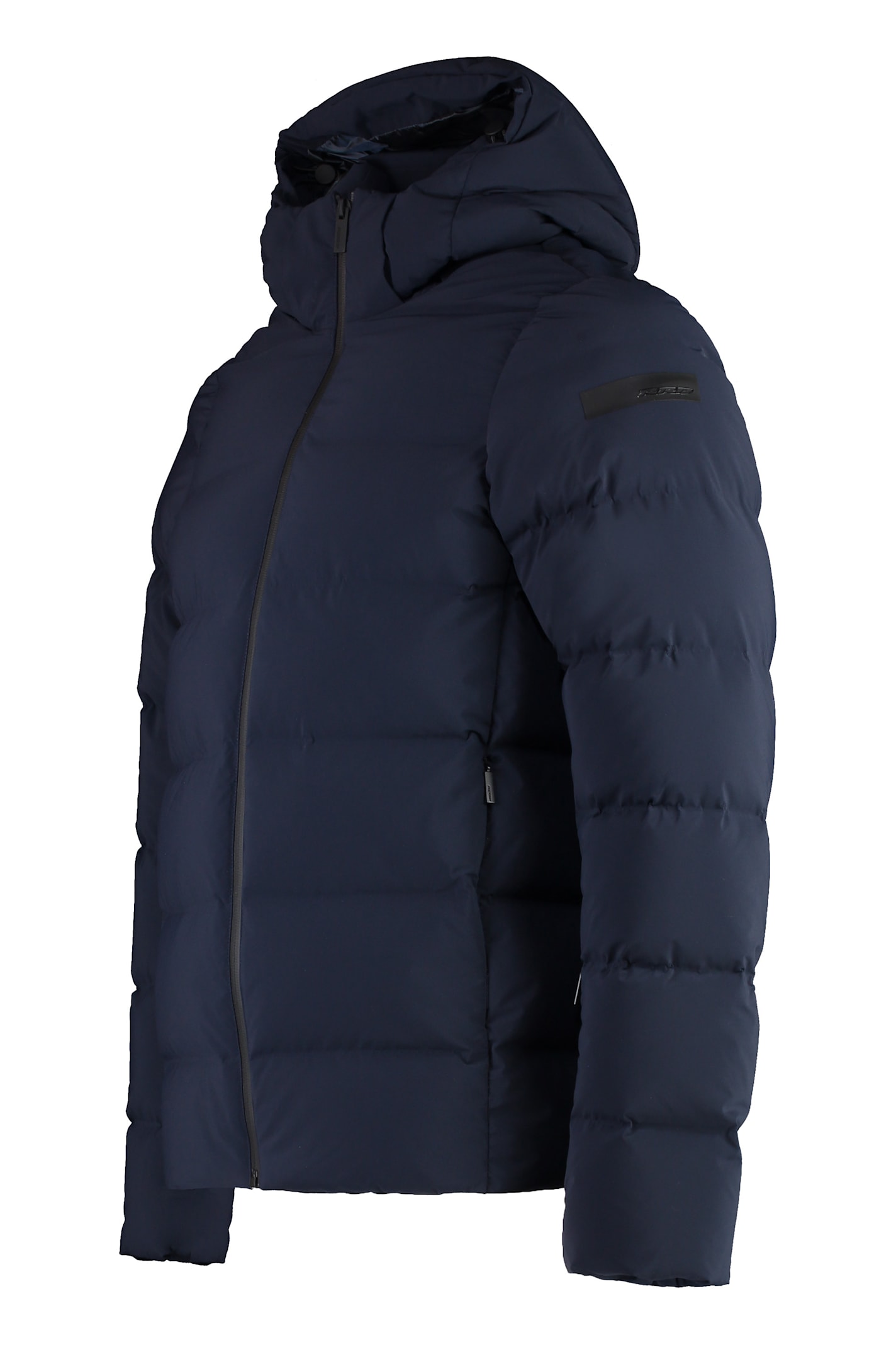 Shop Rrd - Roberto Ricci Design Winter Tubic 10 Deta Short Down Jacket In Blue