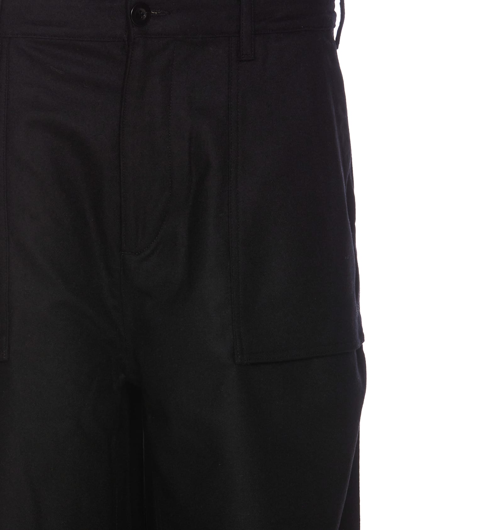 Shop Ten C Cargo Pants In Black