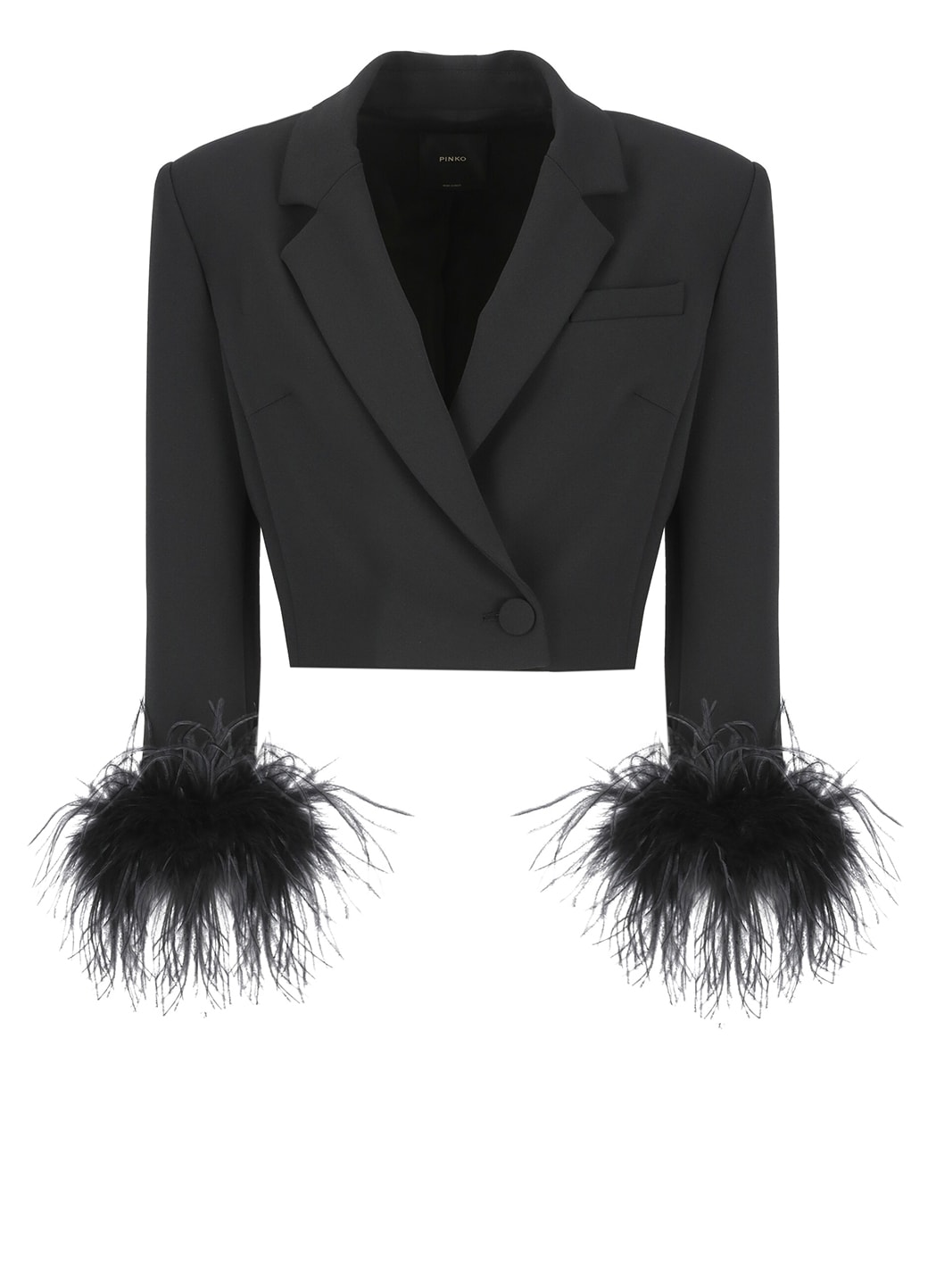 Shop Pinko Zagarese Blazer In Black