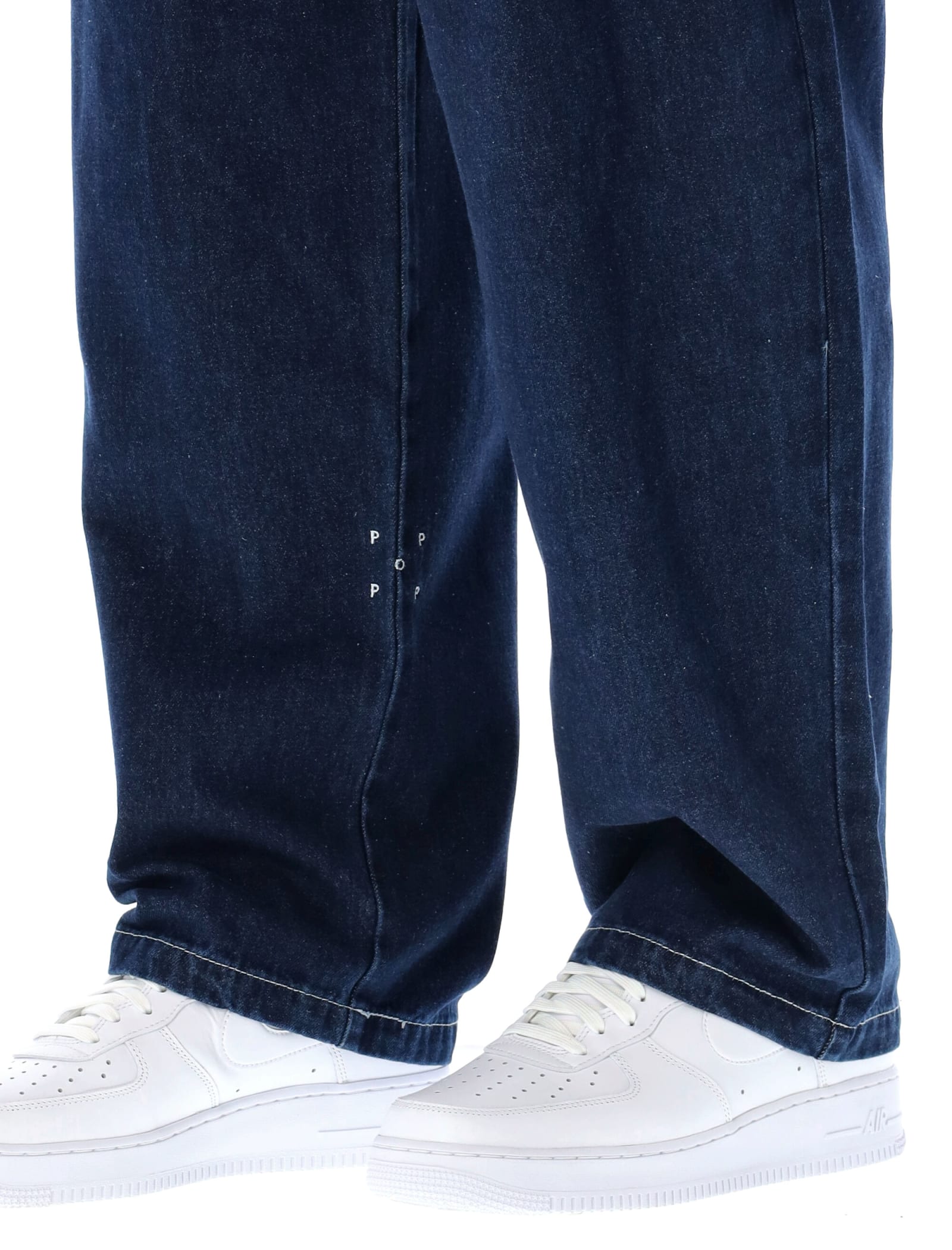 Shop Pop Trading Company Pop Hewitt Suit Pants In Dark Blue
