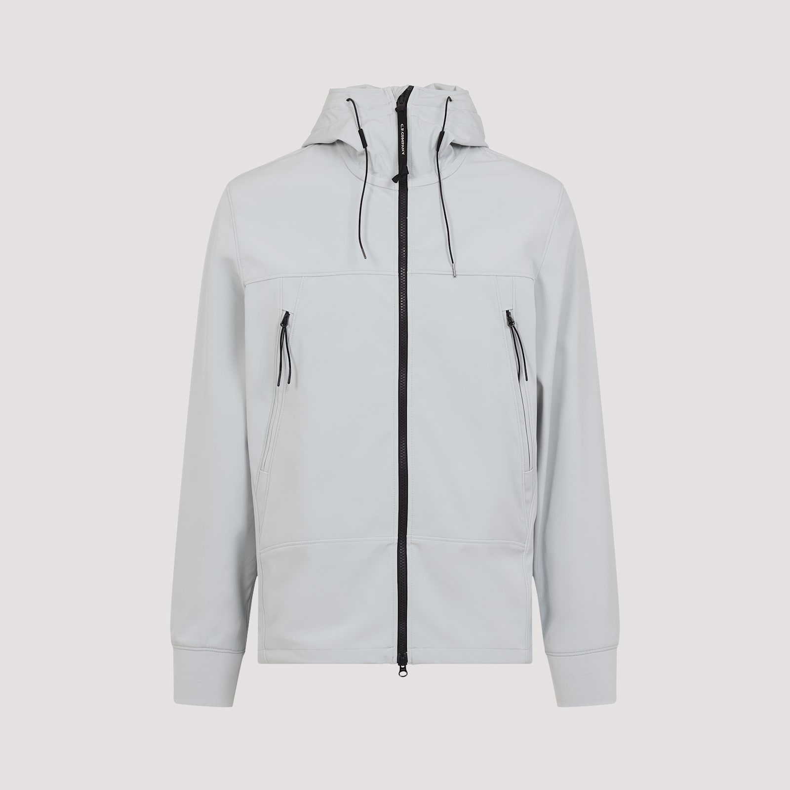 C.p. Company C.p.company Shell-r Goggle Jacket In Blue Fox