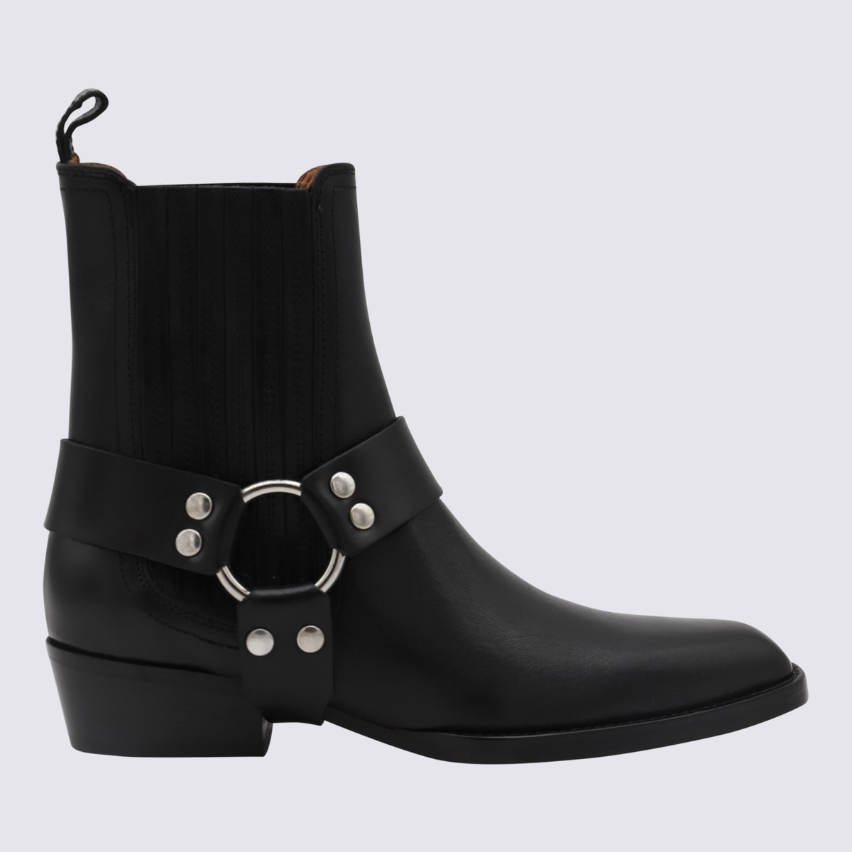 Shop Paris Texas Black Leather Helena Boots