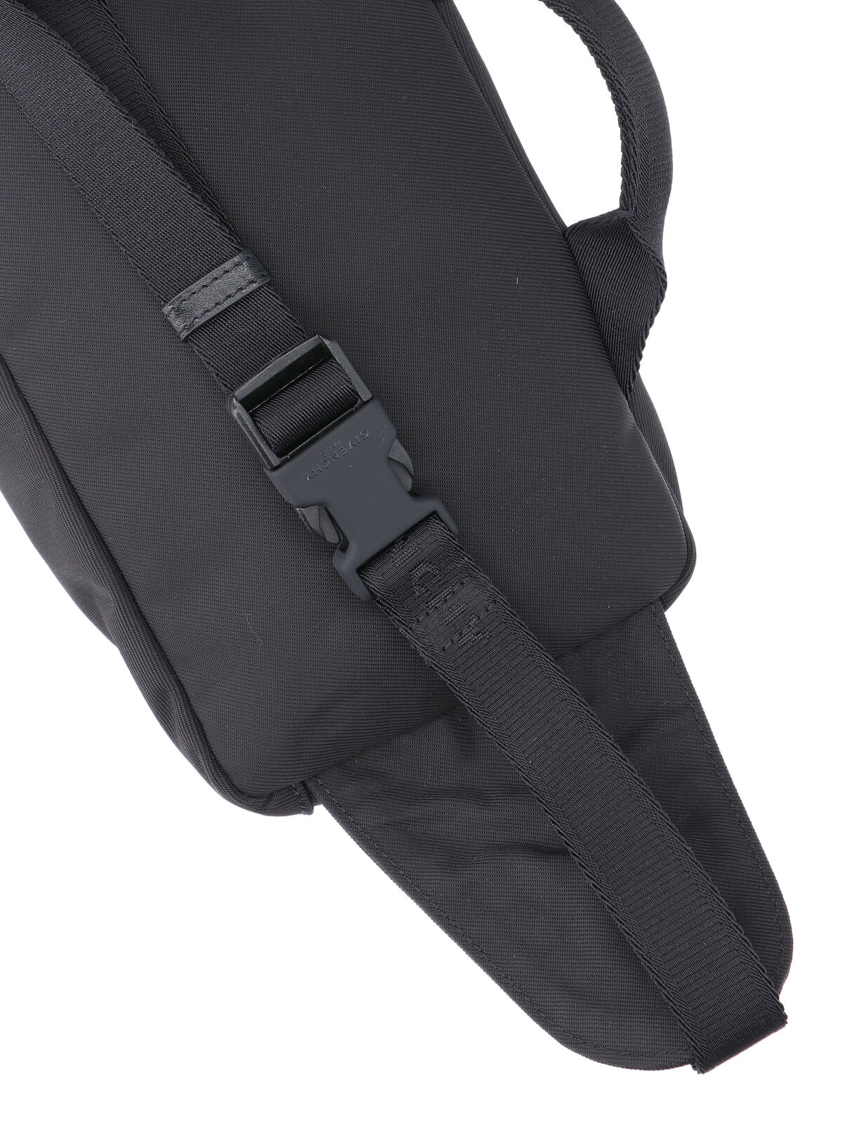 Givenchy Nylon Belt Bag With Logo In Black