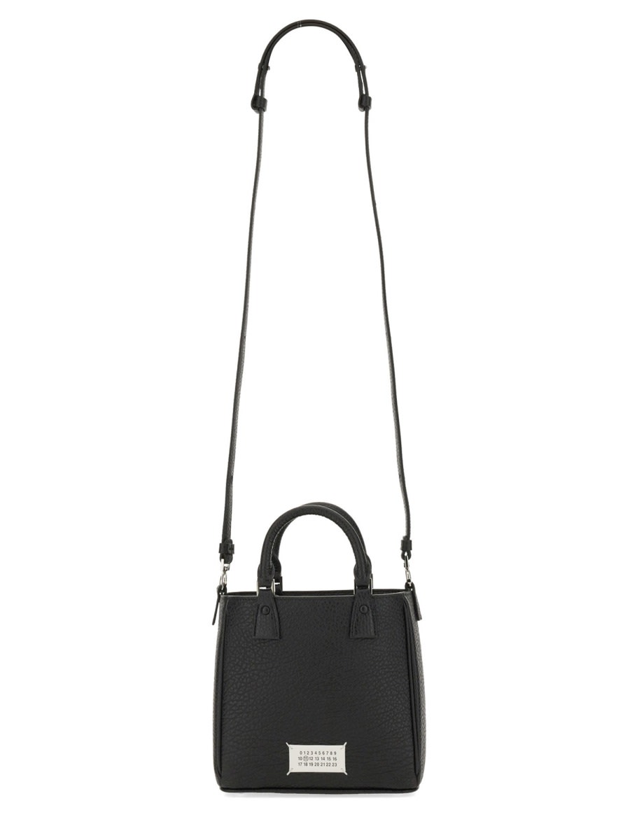 Shop Maison Margiela 5ac Vertical Tote Bag In Black
