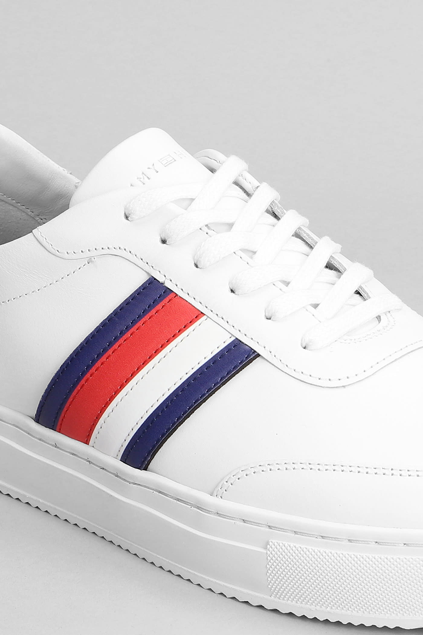Tommy Hilfiger stripe-detail lace-up Sneakers - Farfetch