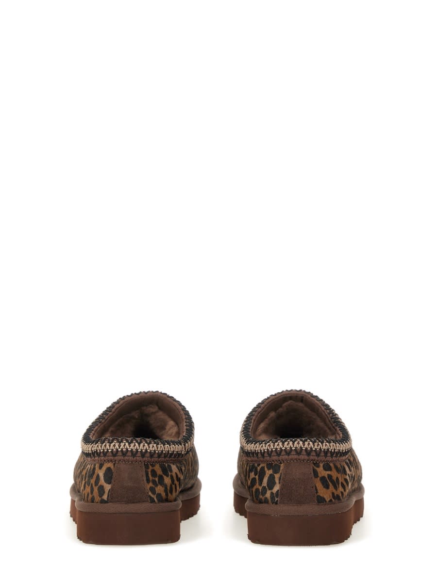 Ugg Tazz Caspian 1178430-bcdr Womens Brown Spotted Print Platform Slipper Gug121 In Animal Print