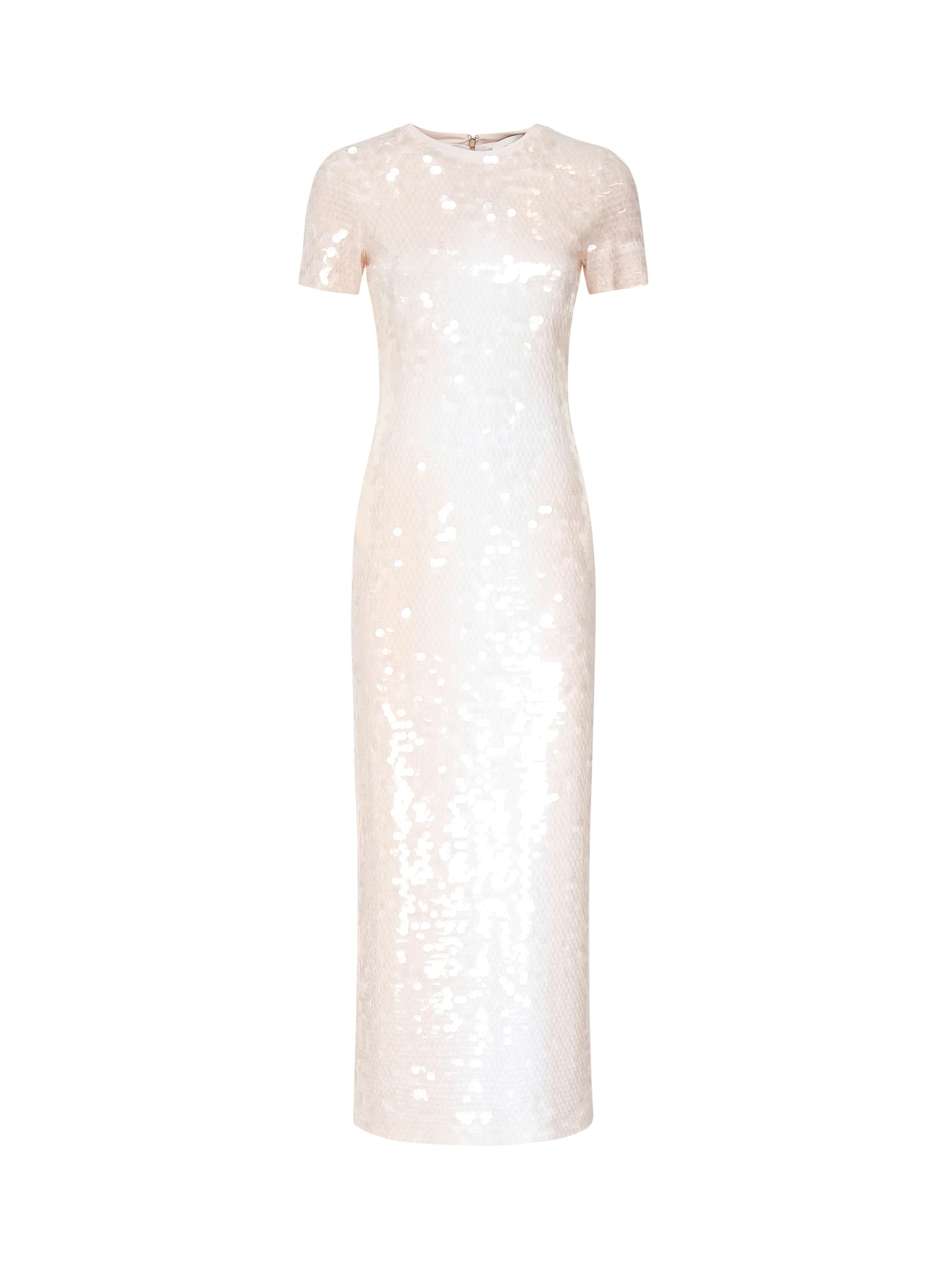 Sportmax Slit Back Midi Dress With Sequin Embellishment