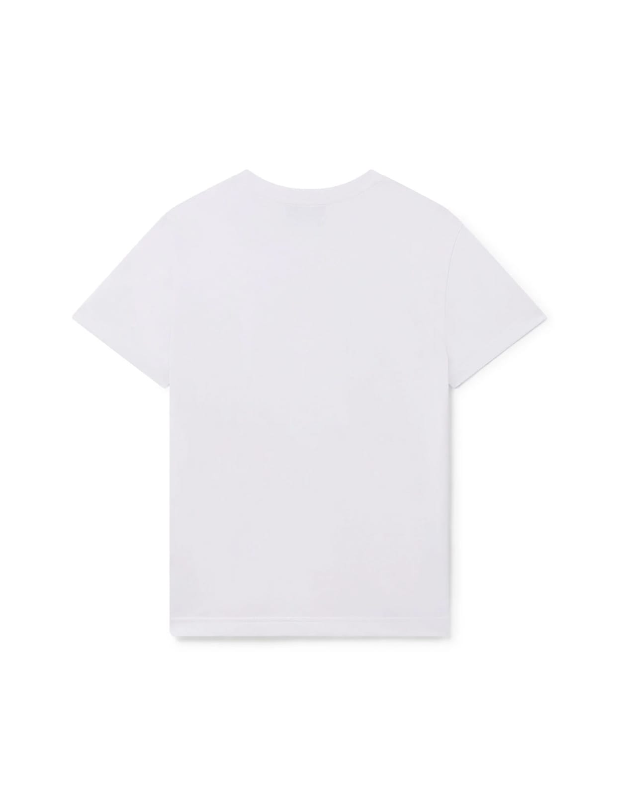 Shop Casablanca Casa Crest T-shirt In White