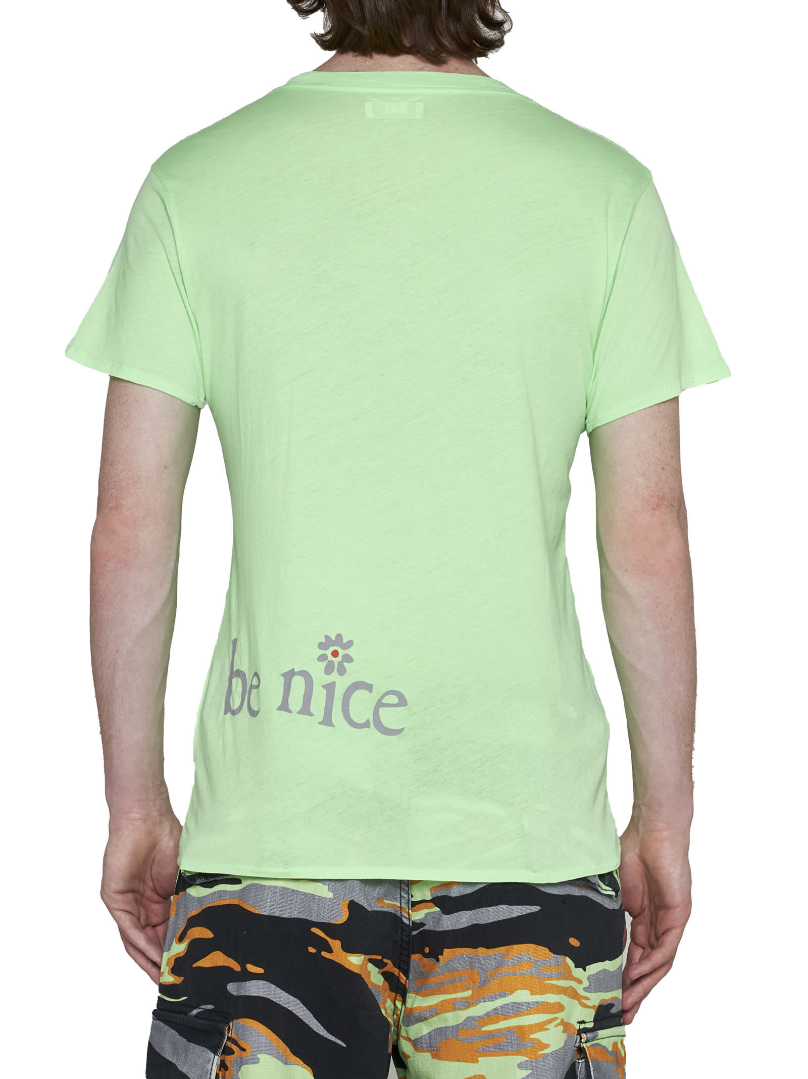 Shop Erl T-shirt In Green