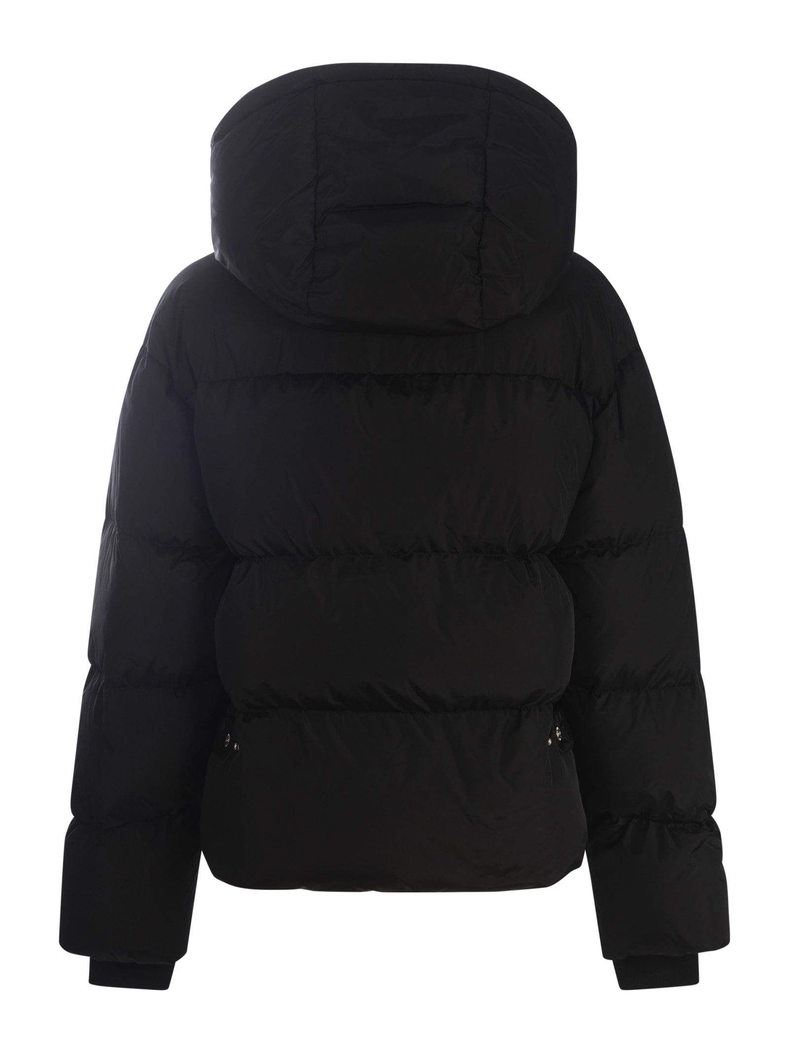 Shop Dsquared2 Down Jacket  In Nylon In Black