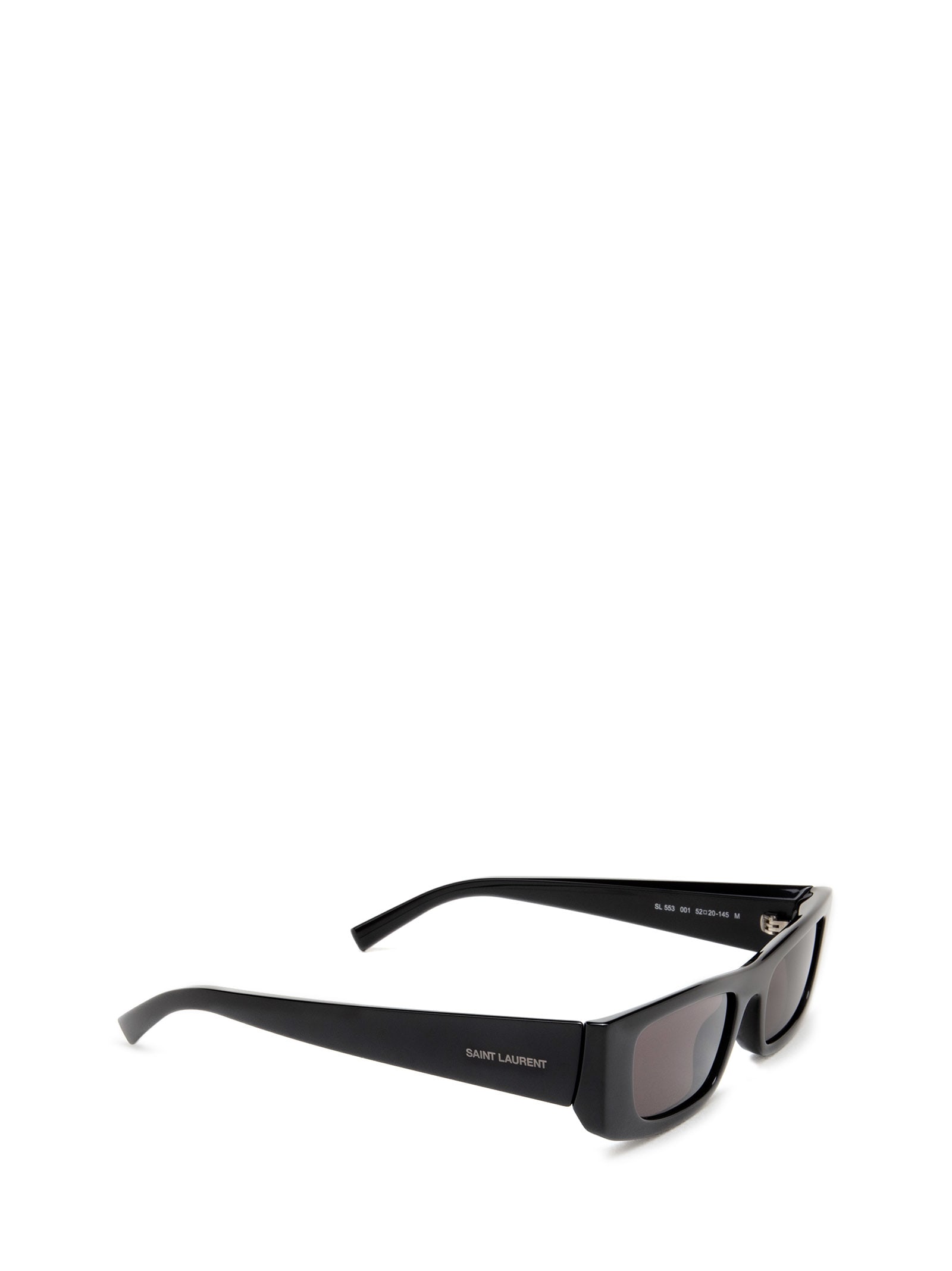 Shop Saint Laurent Sl 553 Black Sunglasses