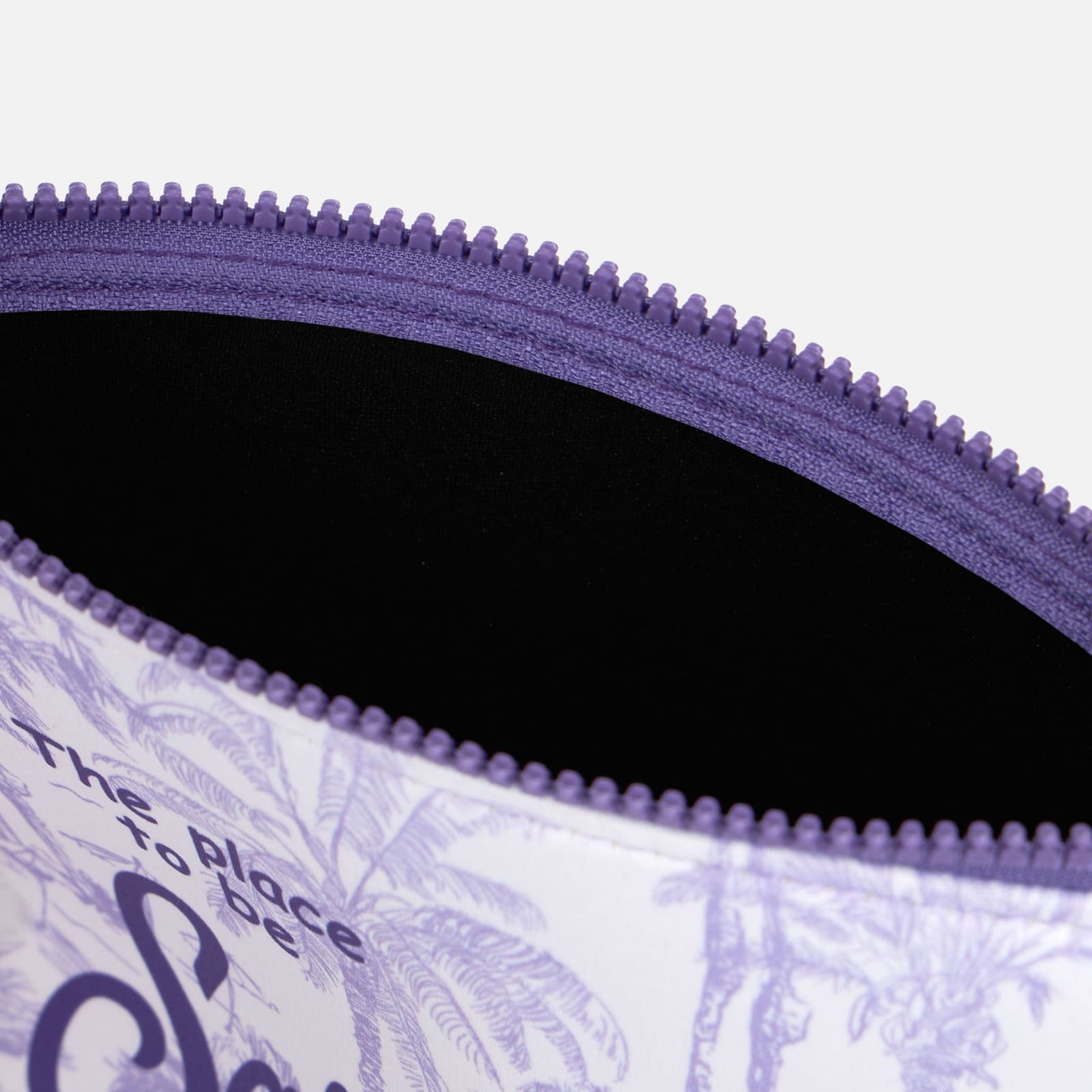 Mc2 Saint Barth Aline Scuba Pochette With Toile De Jouy Print In Pink