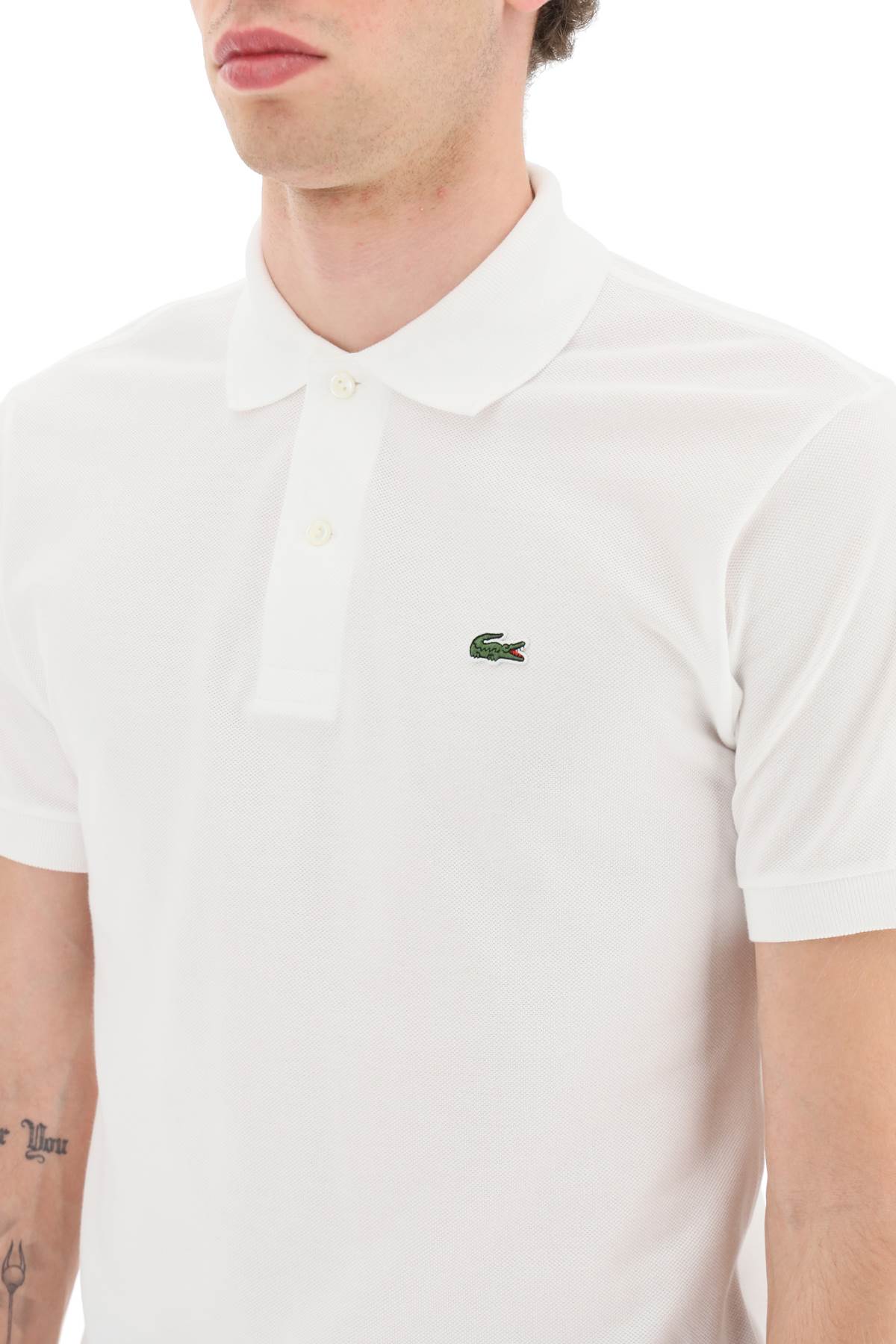 Костюм Lacoste мужской c надписями на рукаве