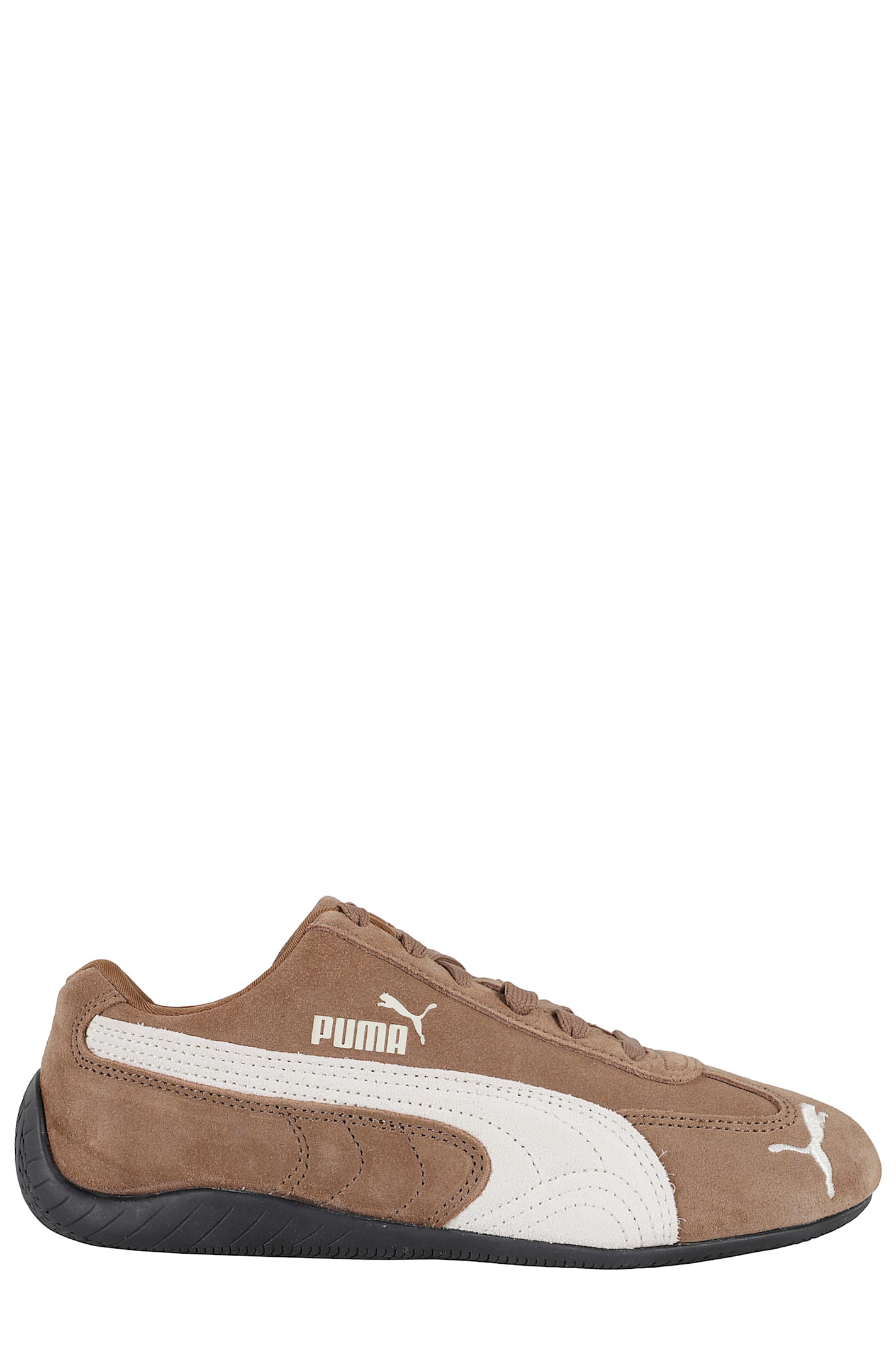 Puma Speedcat Archive Brown Sneakers With Side Logo In Suede Unisex In Brown