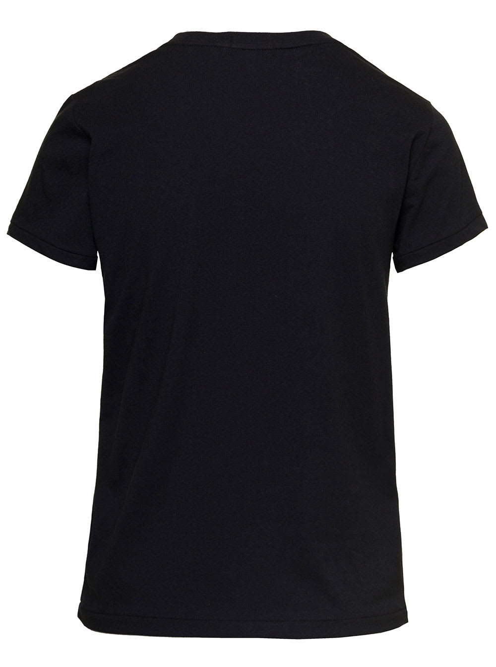 Shop Polo Ralph Lauren Short Sleeves T-shirt  In Black