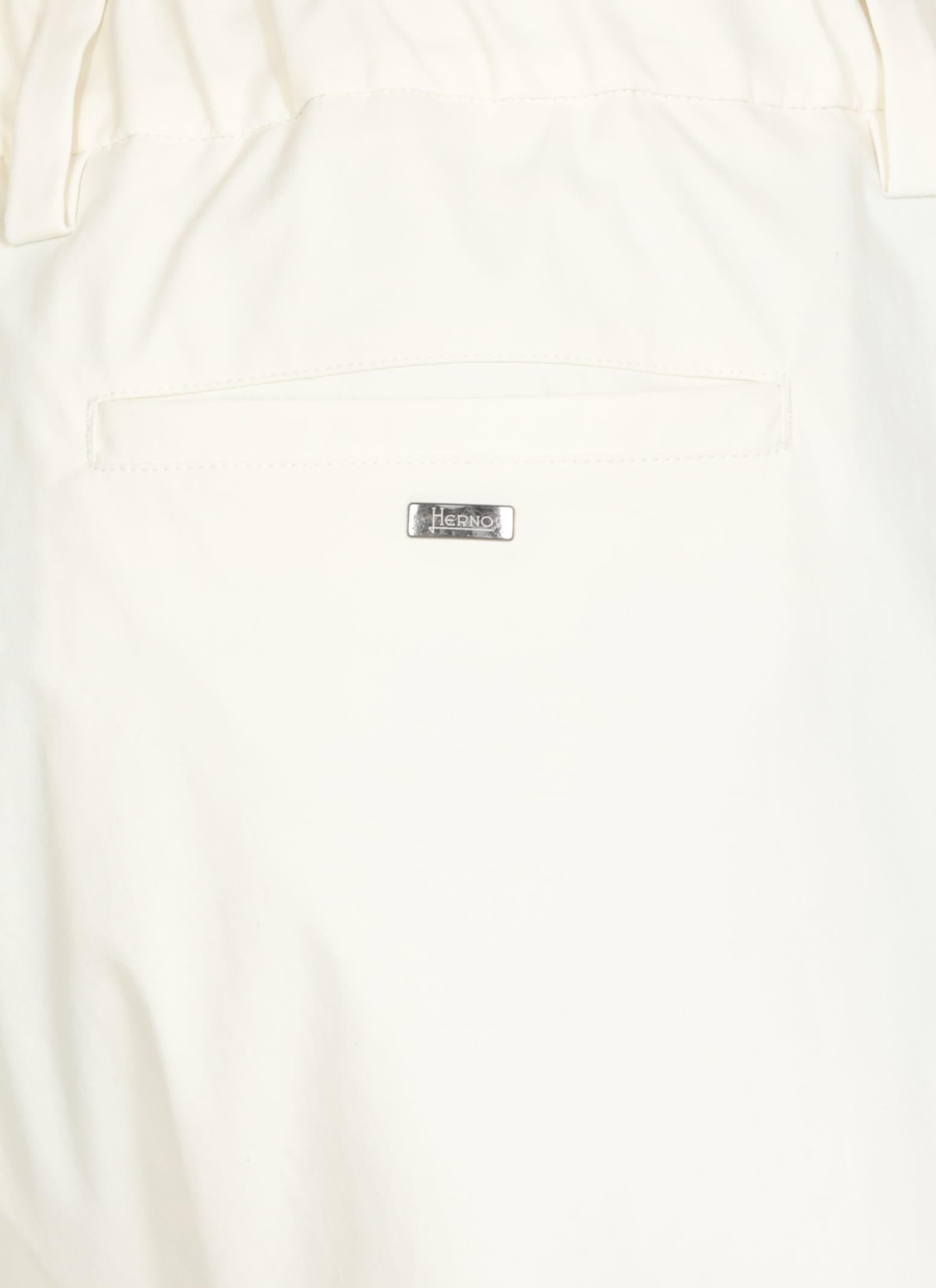 Shop Herno Resort Pants In White