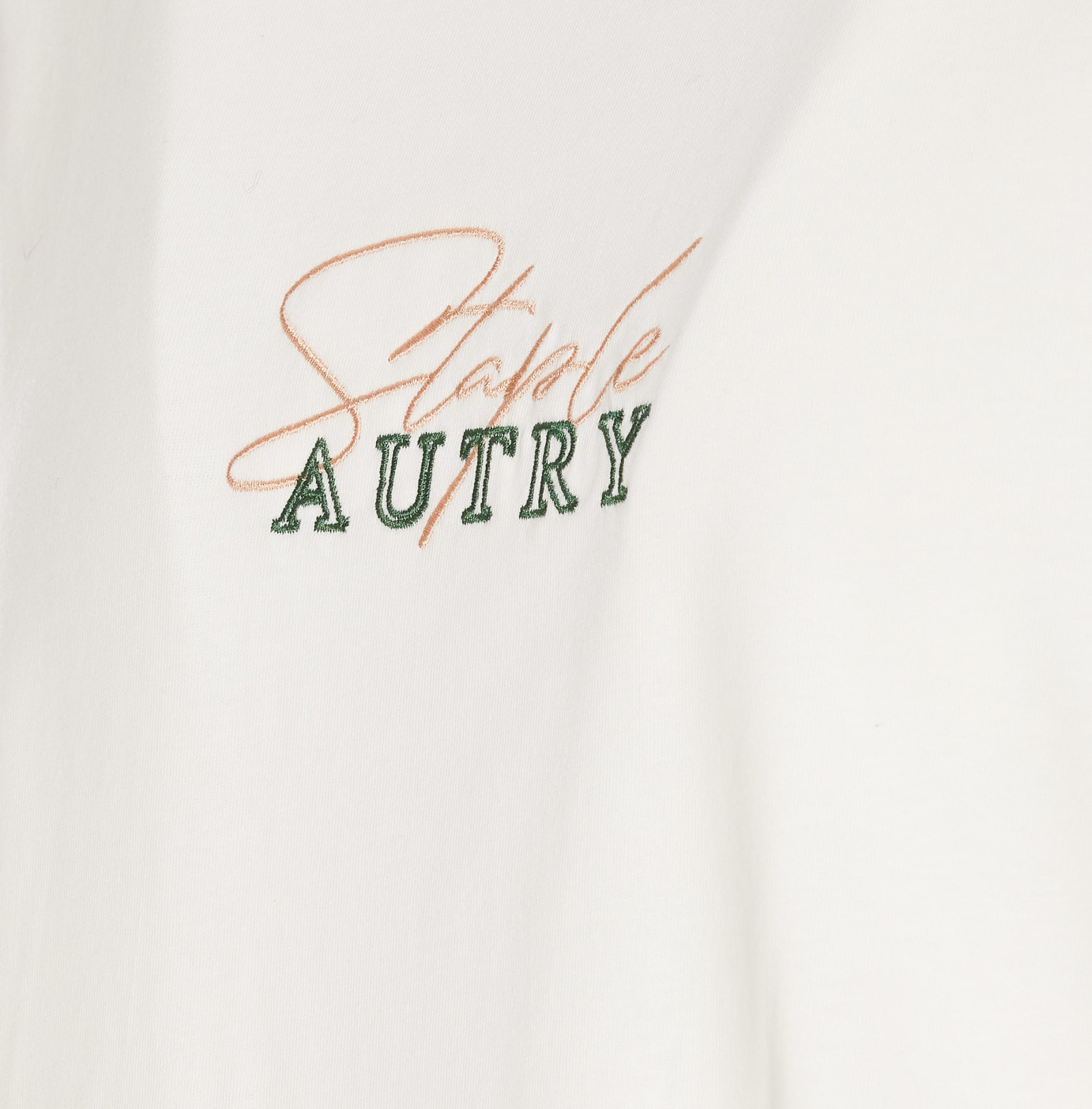Shop Autry Jeff Staple Crew-neck T-shirt In White