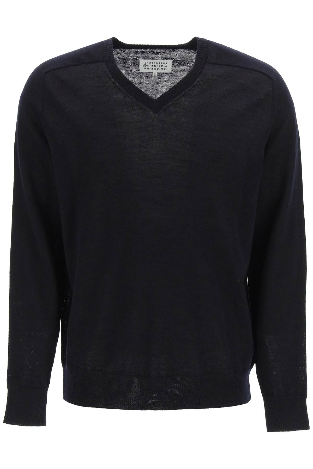 Maison Margiela Sweater With Elbow Patches