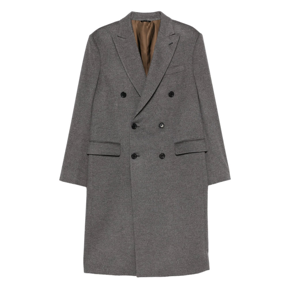 Reveres 1949 Double-breasted Coat In Gray