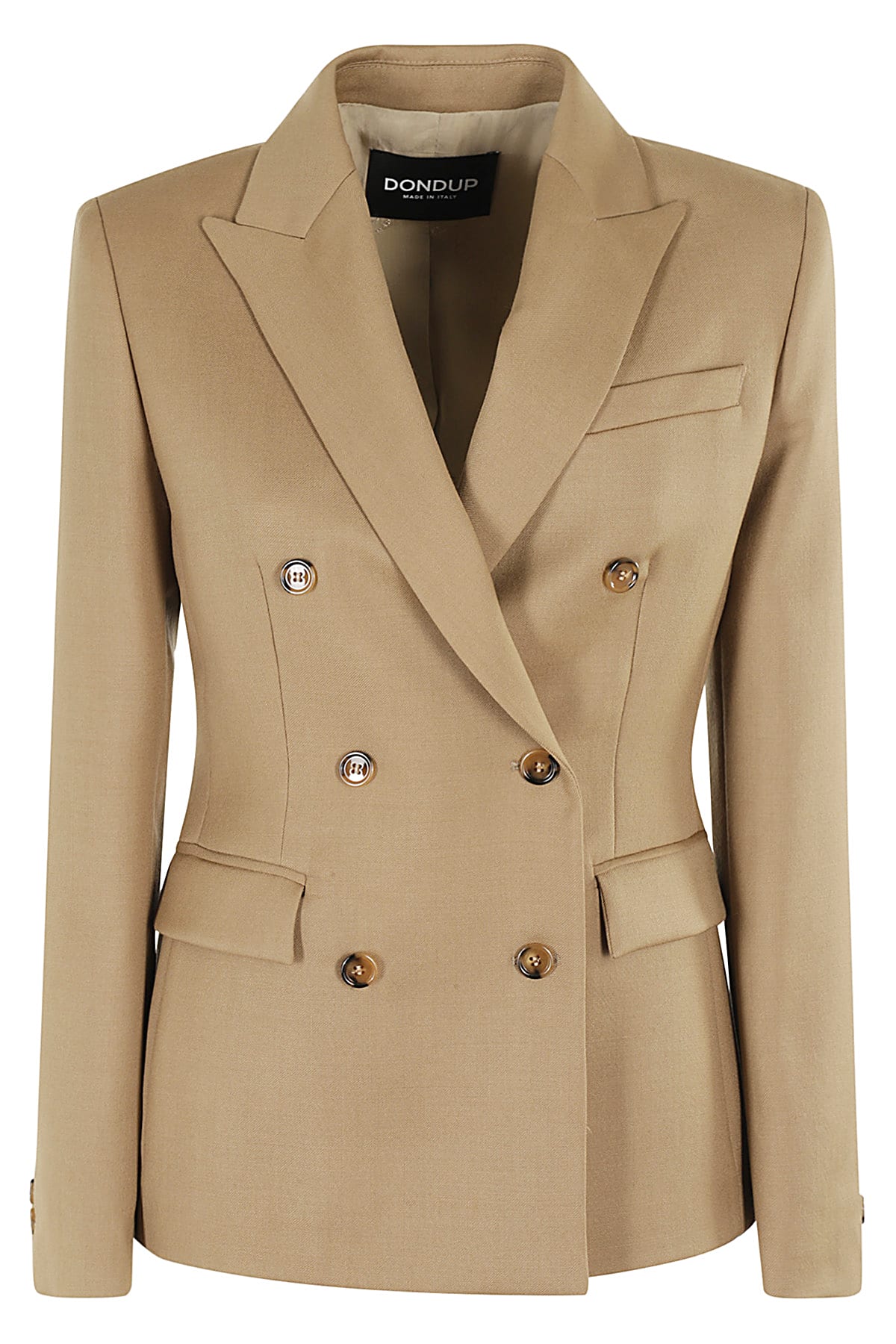 Shop Dondup Blazer In Noce