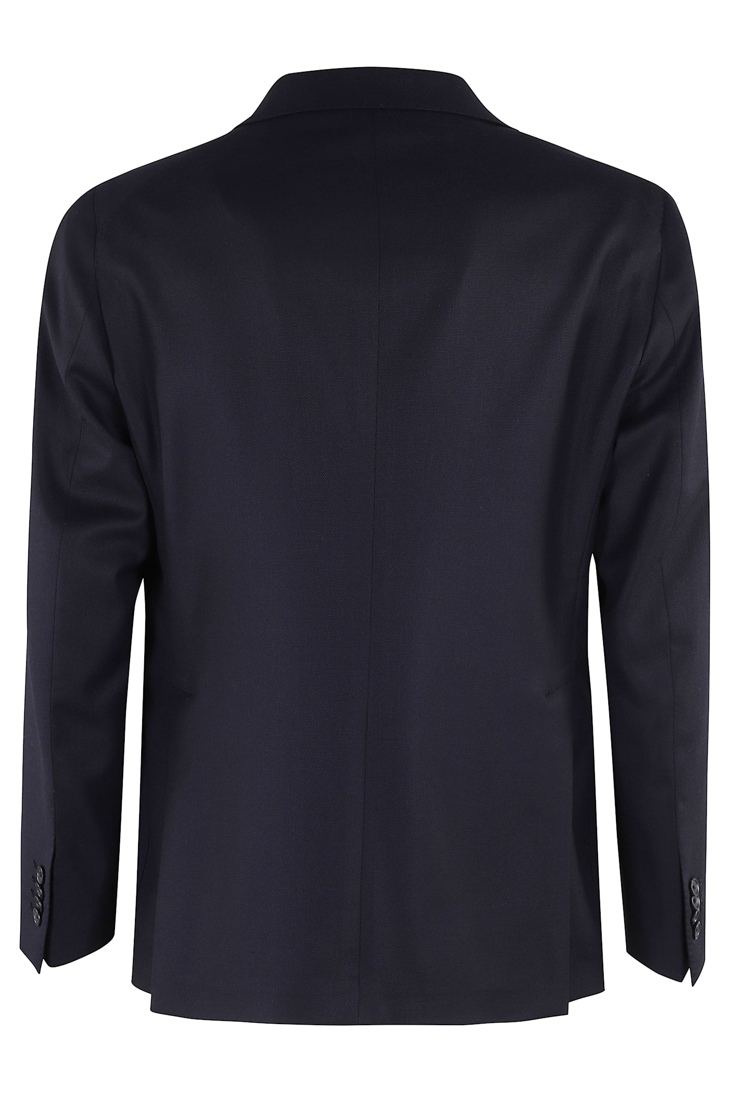 Tagliatore Single-breasted Wool-cashmere Blazer In Blue
