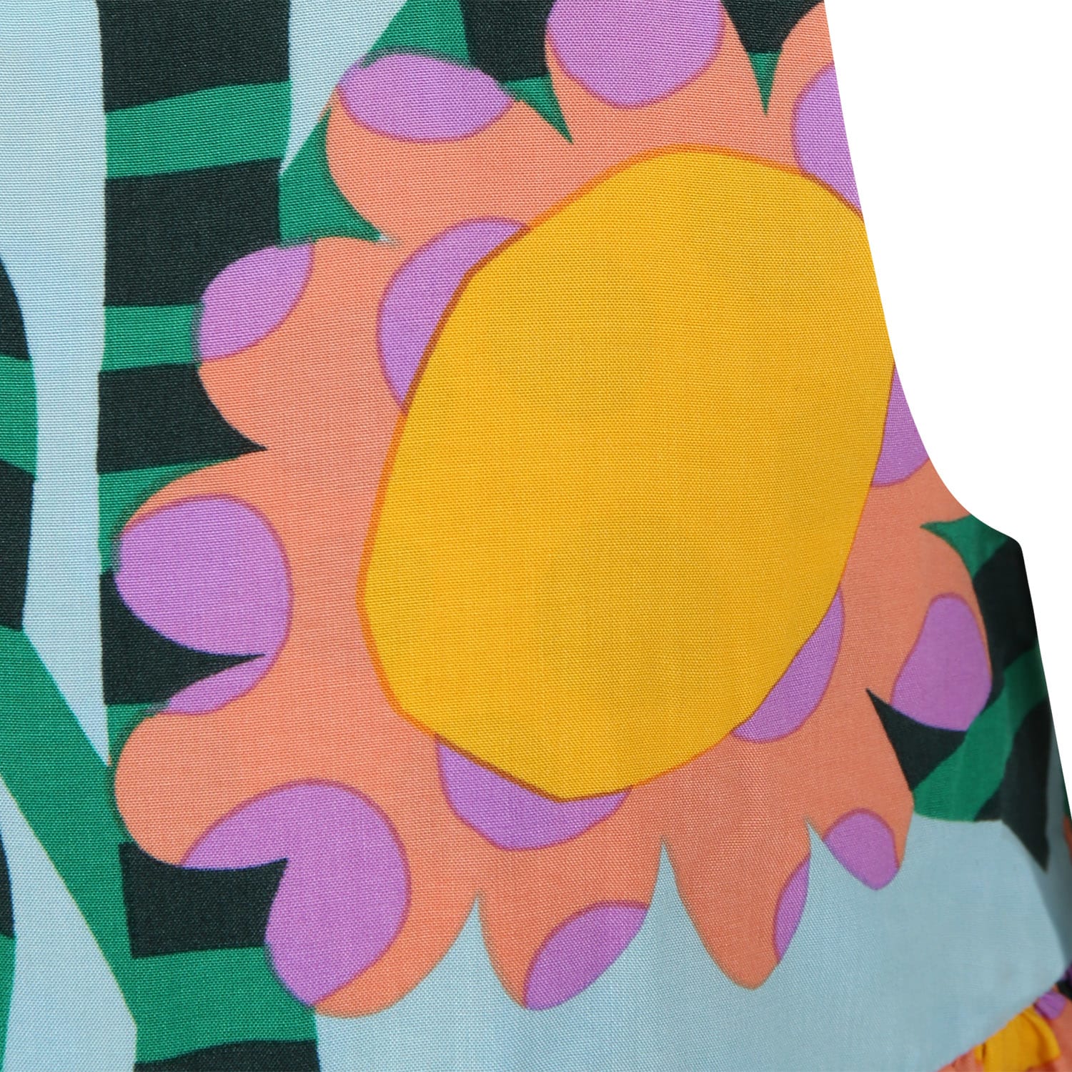 Shop Stella Mccartney Multicolor Dress For Girl In Multicolore