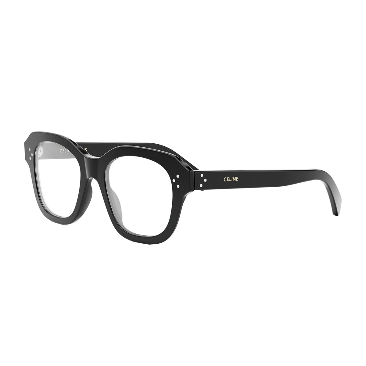 Celine Cl50124i 3 Dots Hd Glasses In Black