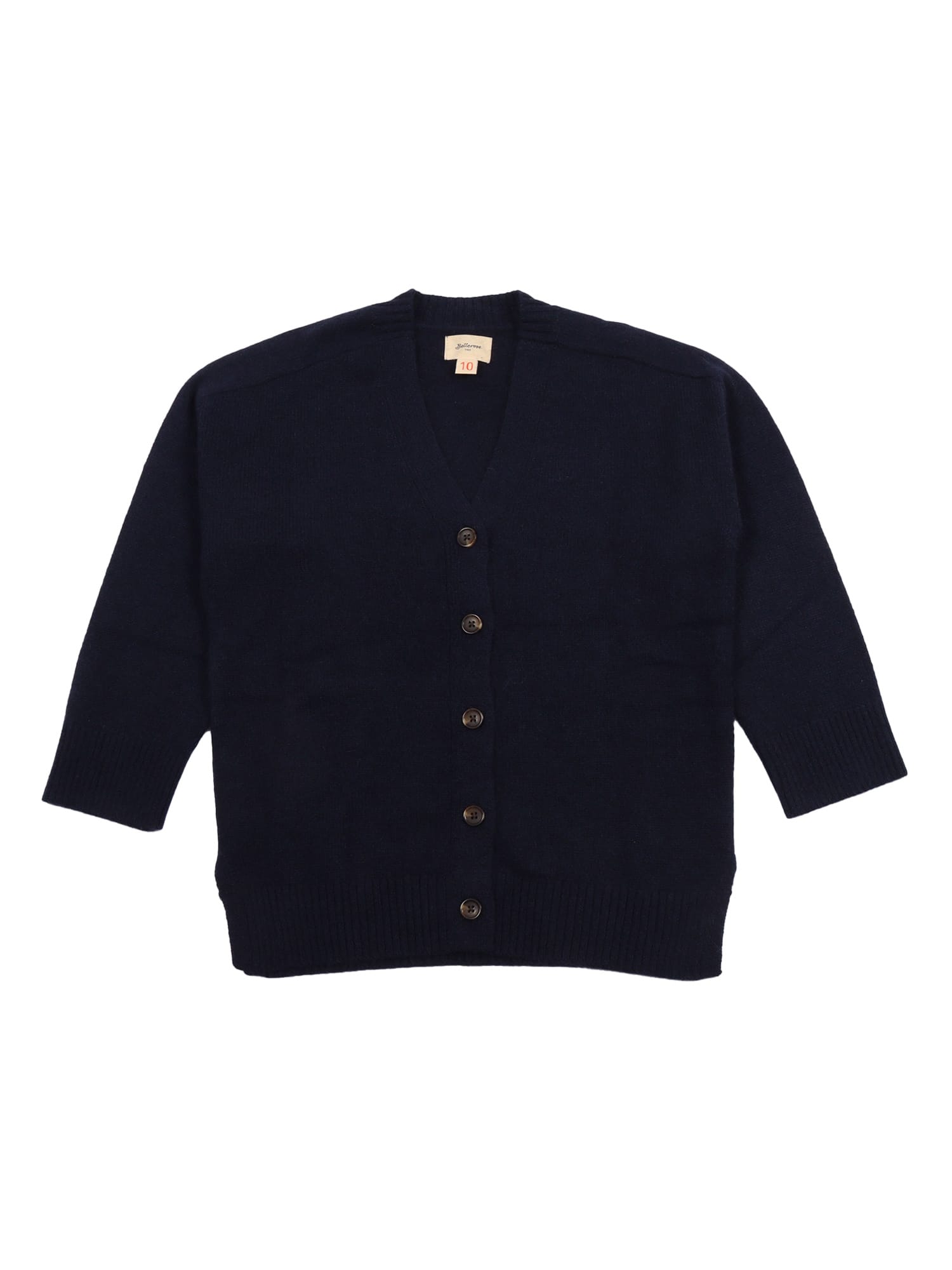 Bellerose Buttoned Gomp Cardigan In Blue