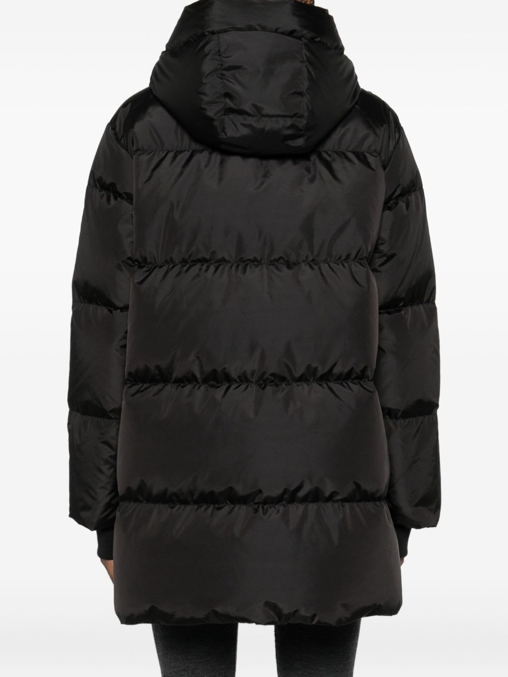 Lempelius Anu Midi Down Jacket In Black