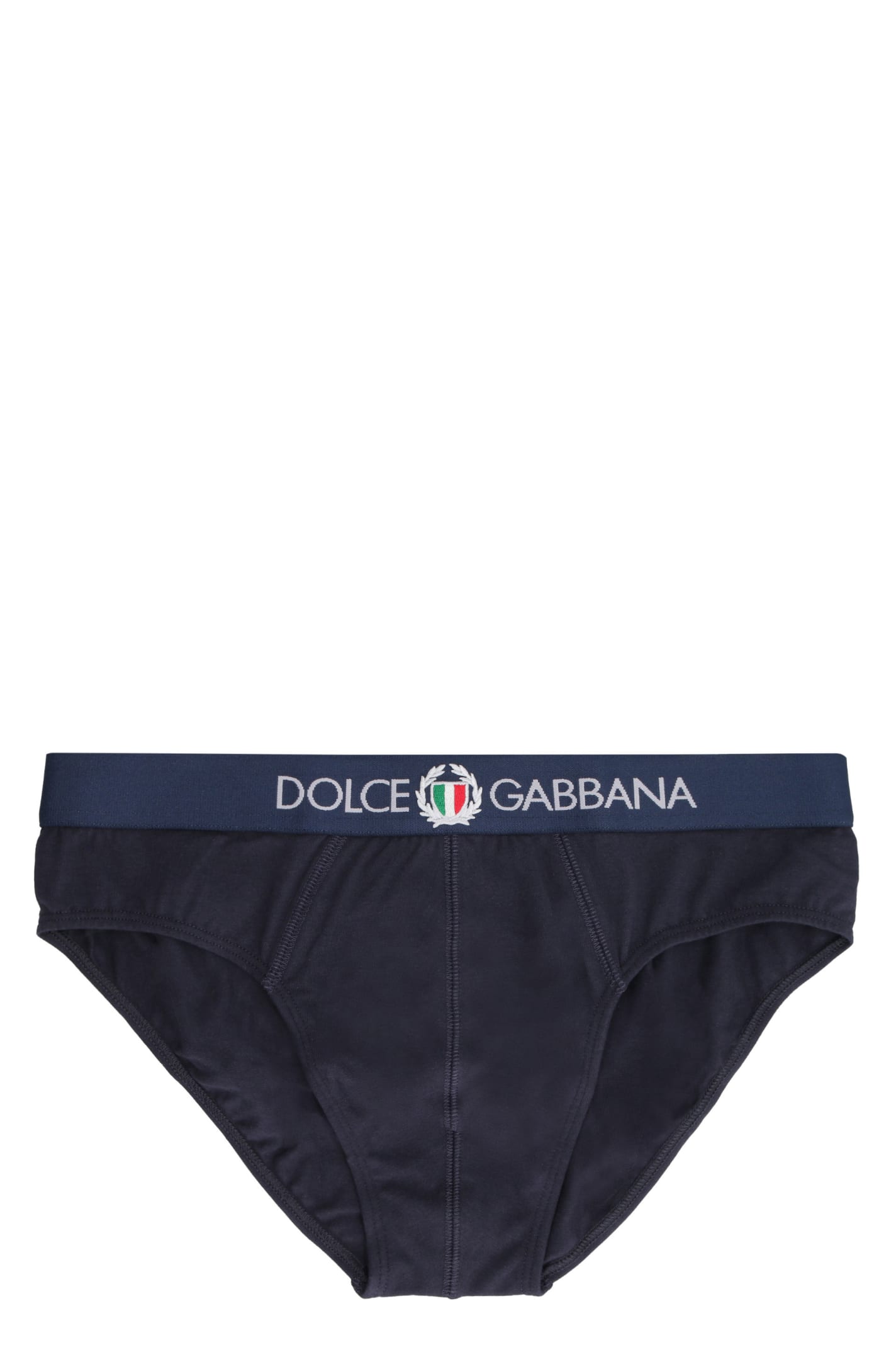 Dolce & Gabbana Cotton Briefs With Elastic Band