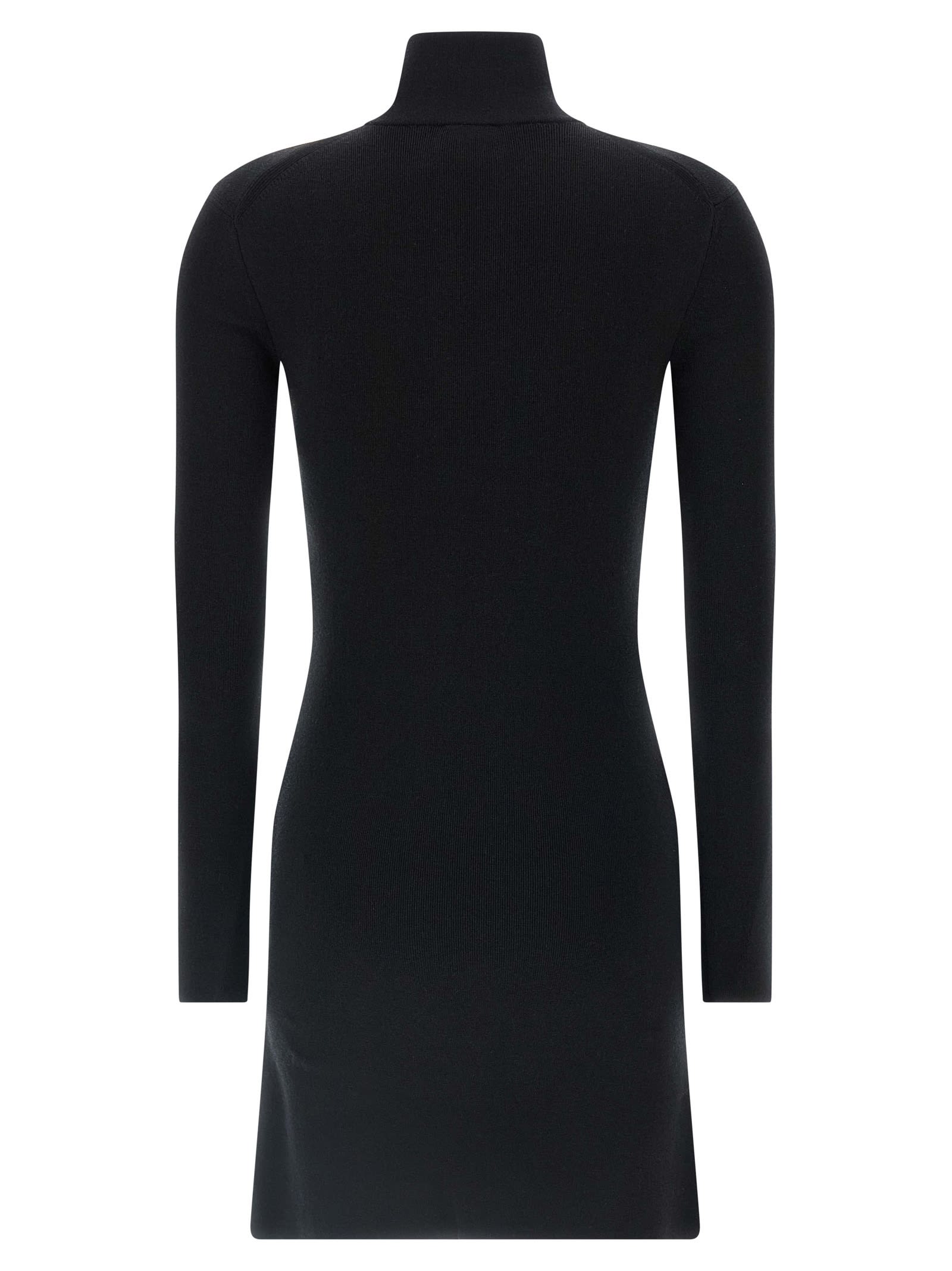 Courrèges Courreges Women Wool Knit Dress In Black