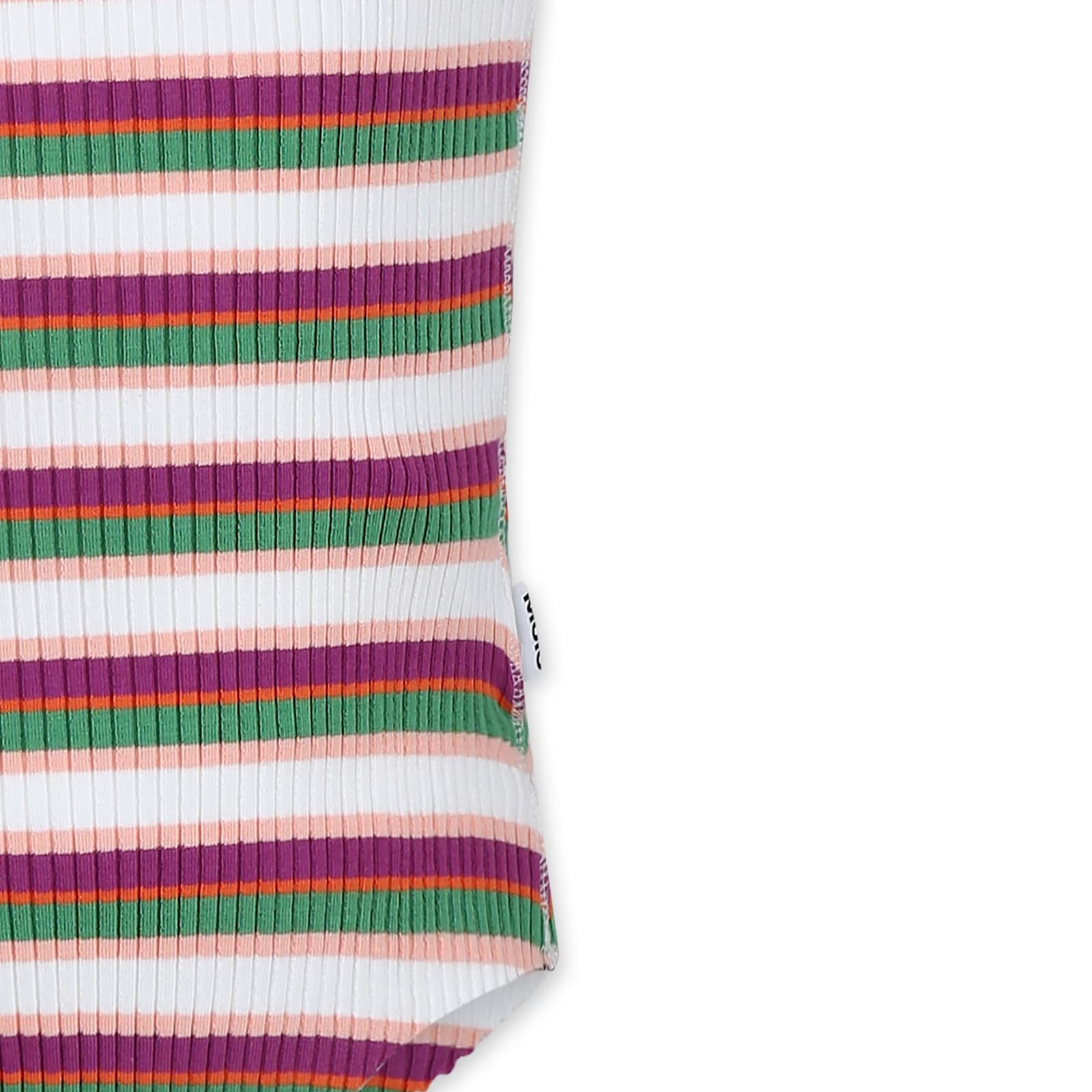 Molo Multicolor Tank Top For Girl In Multicolor