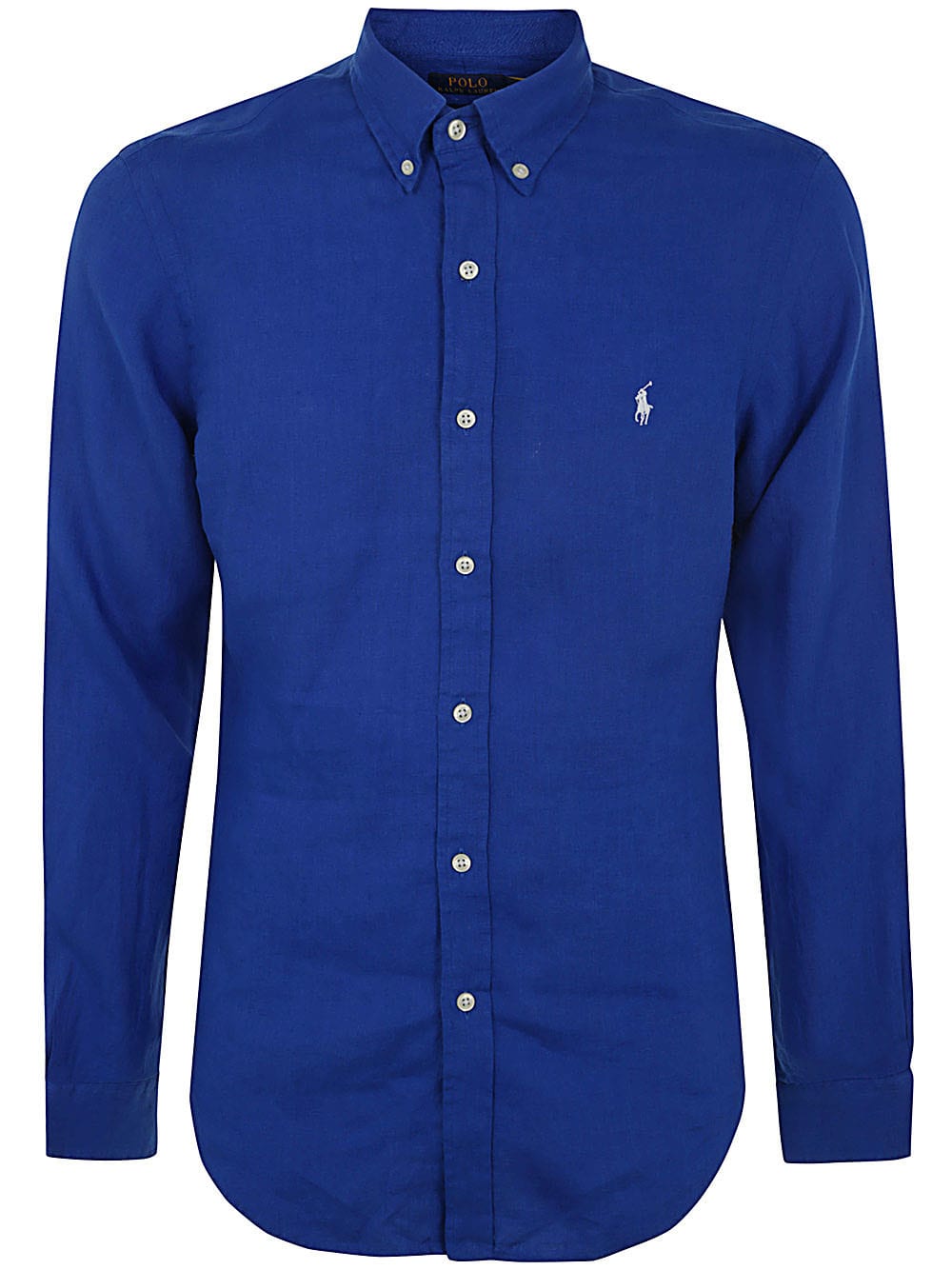 Shop Polo Ralph Lauren Slim Fit Sport Shirt In Heritage Blue